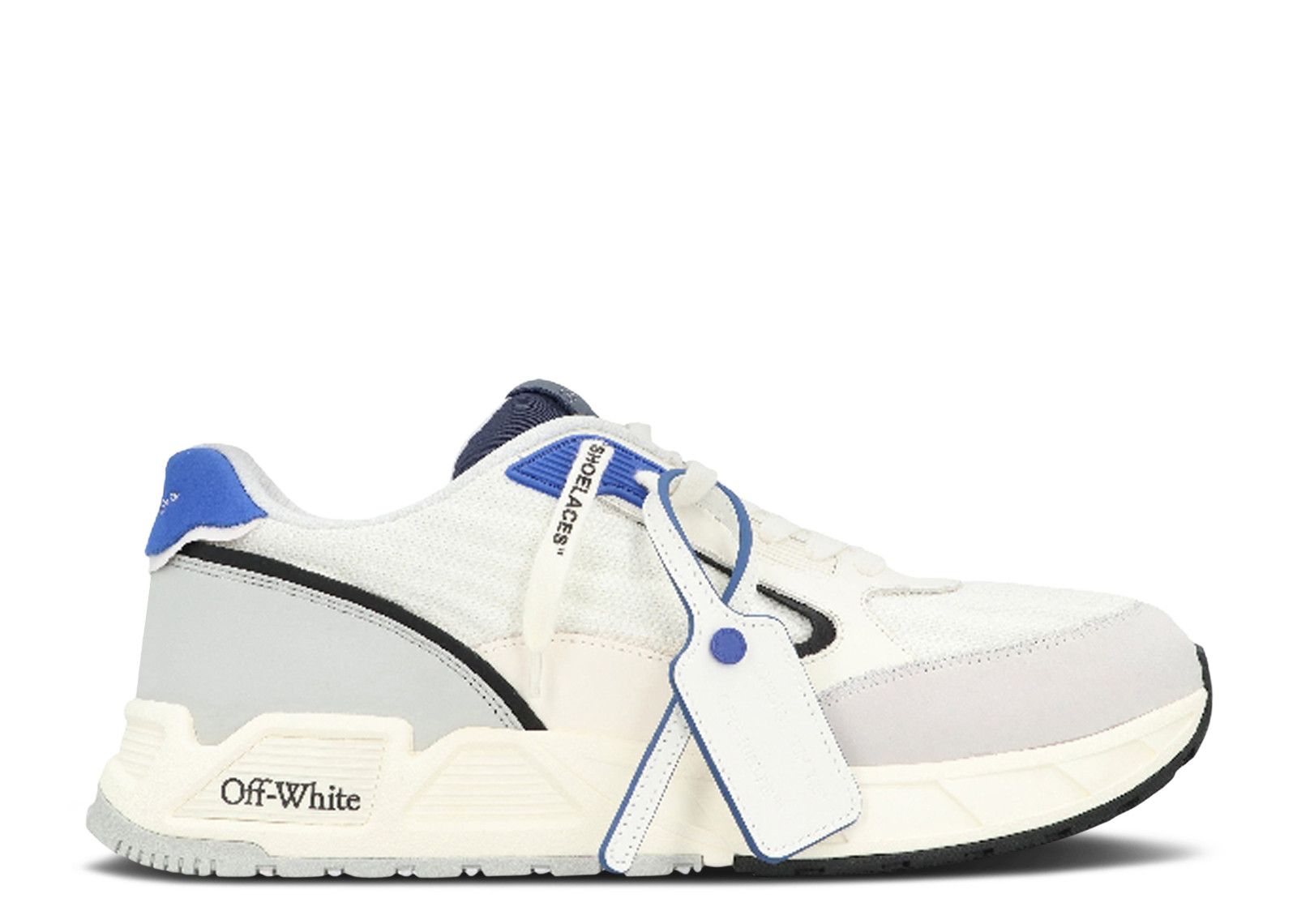 Off White Kick Off Sneaker 'White Grey Blue' - Off White