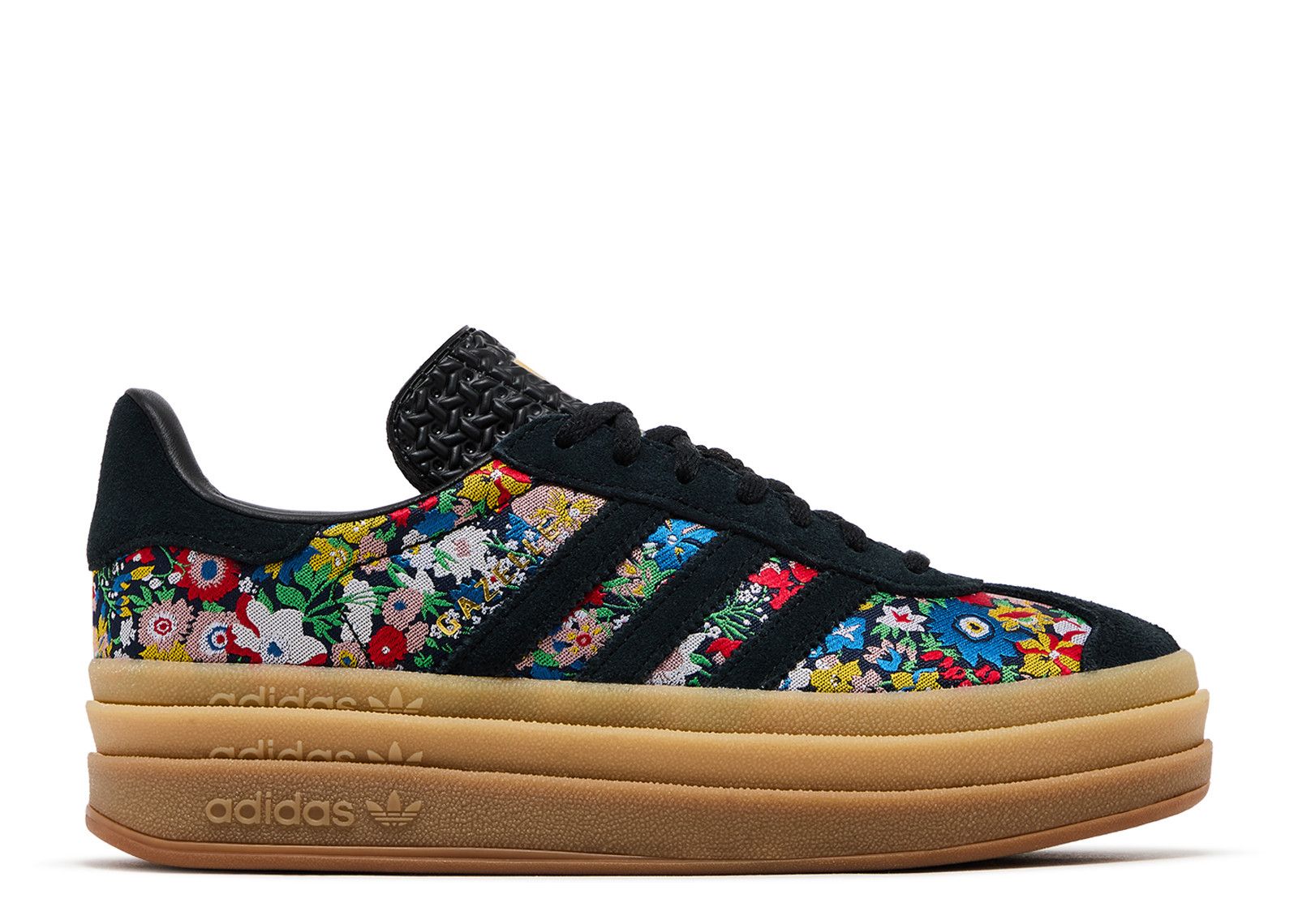 ★adidas x LIBERTY LONDON★コラボ★W GAZELLE BOLD★追跡可 adidas Gazelle Bold X Liberty London Shoes - White | Free