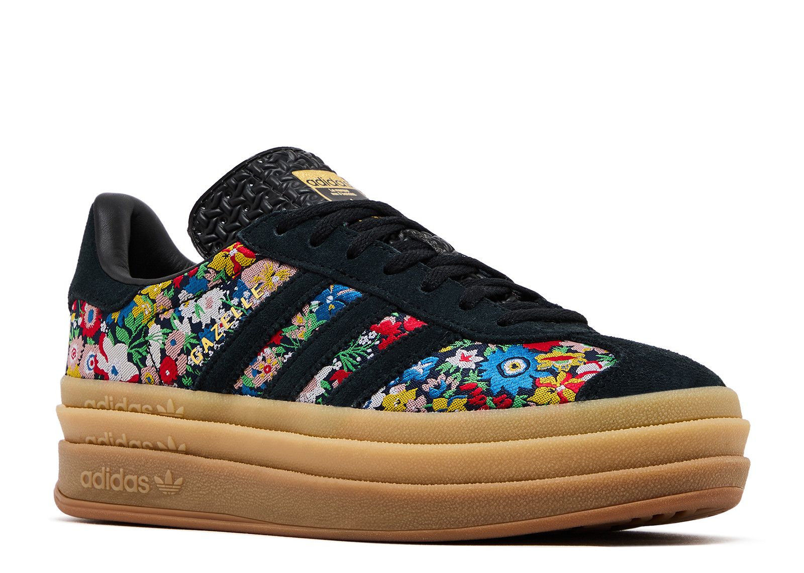 【24.0】アディダス JI2572 Gazelle Bold Liberty Liberty London X Wmns Gazelle Bold 'Floral Embroidery