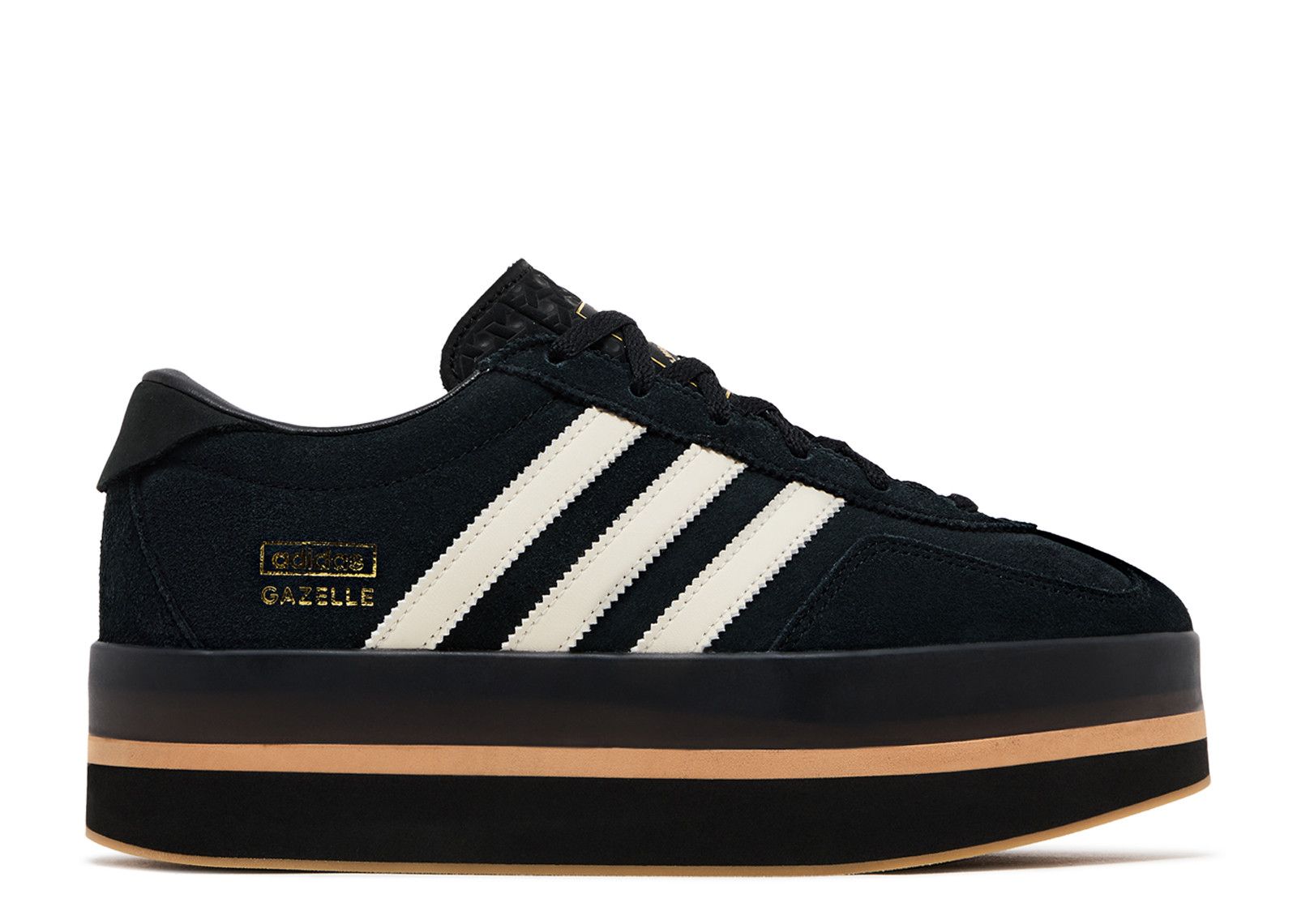 Adidas Wmns Gazelle Stack 'Black Cream Gum'
