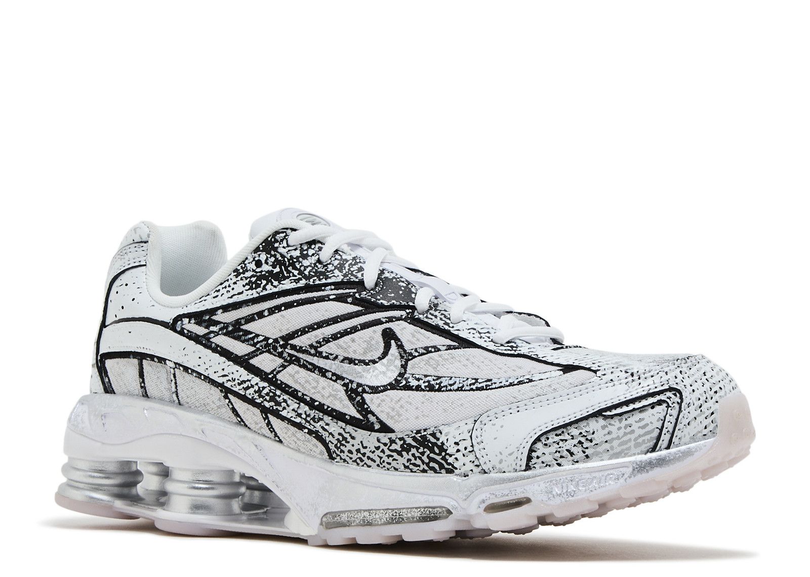 NIKE SHOX RIDE 2 メタリックプラチナム 29センチ Men's Shox Ride 2 'Metallic Platinum' - Nike - IB8174 100 - white