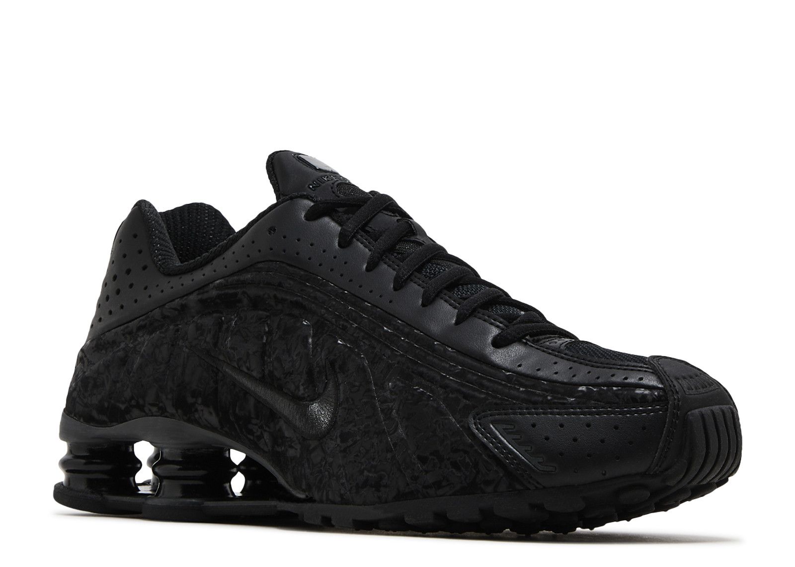 Wmns Shox R4 'Black Floral' - Nike - HV0934 002 - black/dark smoke