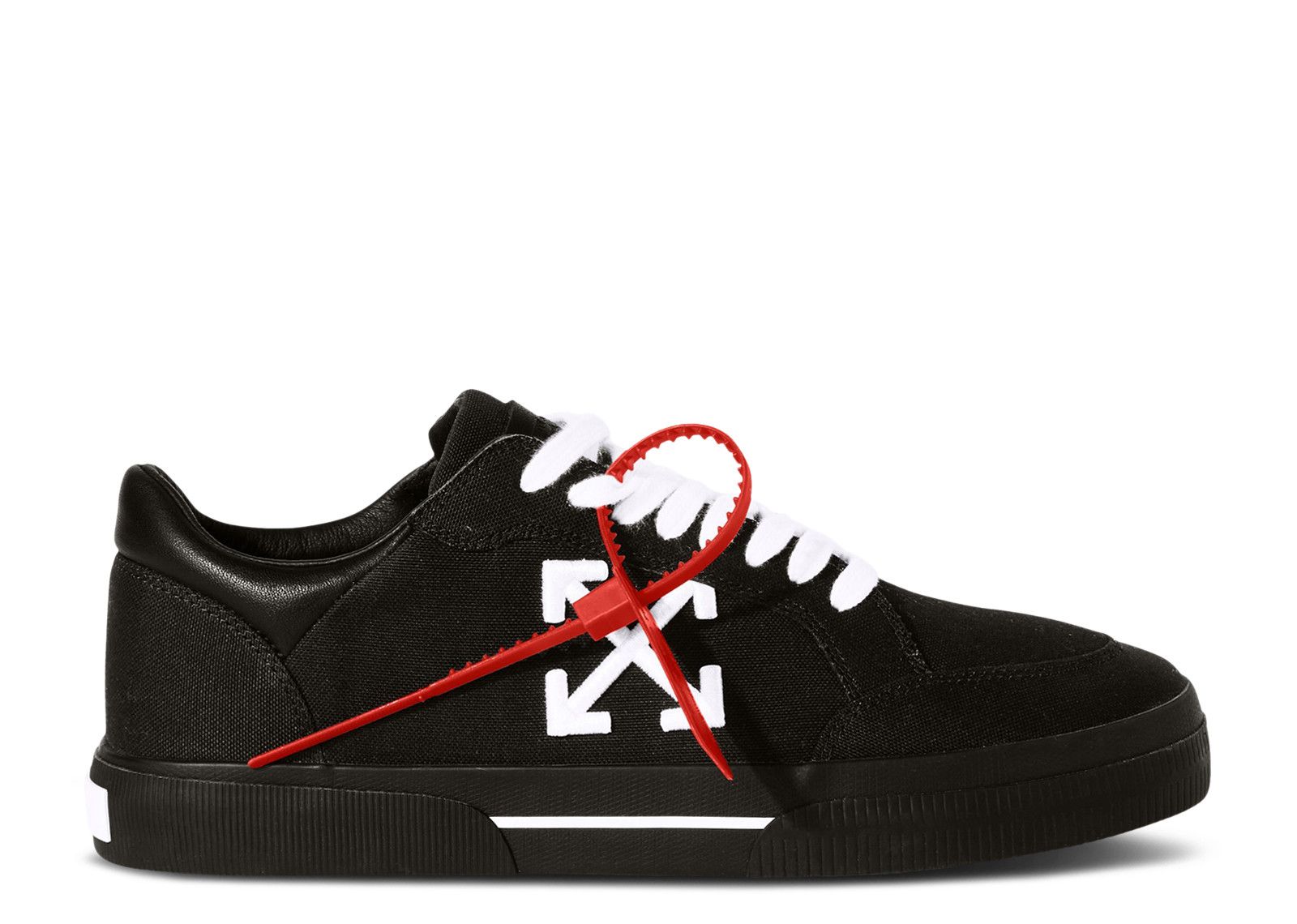 Off White New Low Vulcanized 'Black White' 2024 - Off White