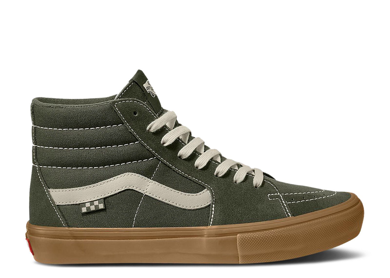 Vans Sk8-Hi Ripstop Canvas Grape Leaf Sneakers Boty Vans Sk8 Hi - zelená (ripstop canvas grape leaf/true white) main image 3
