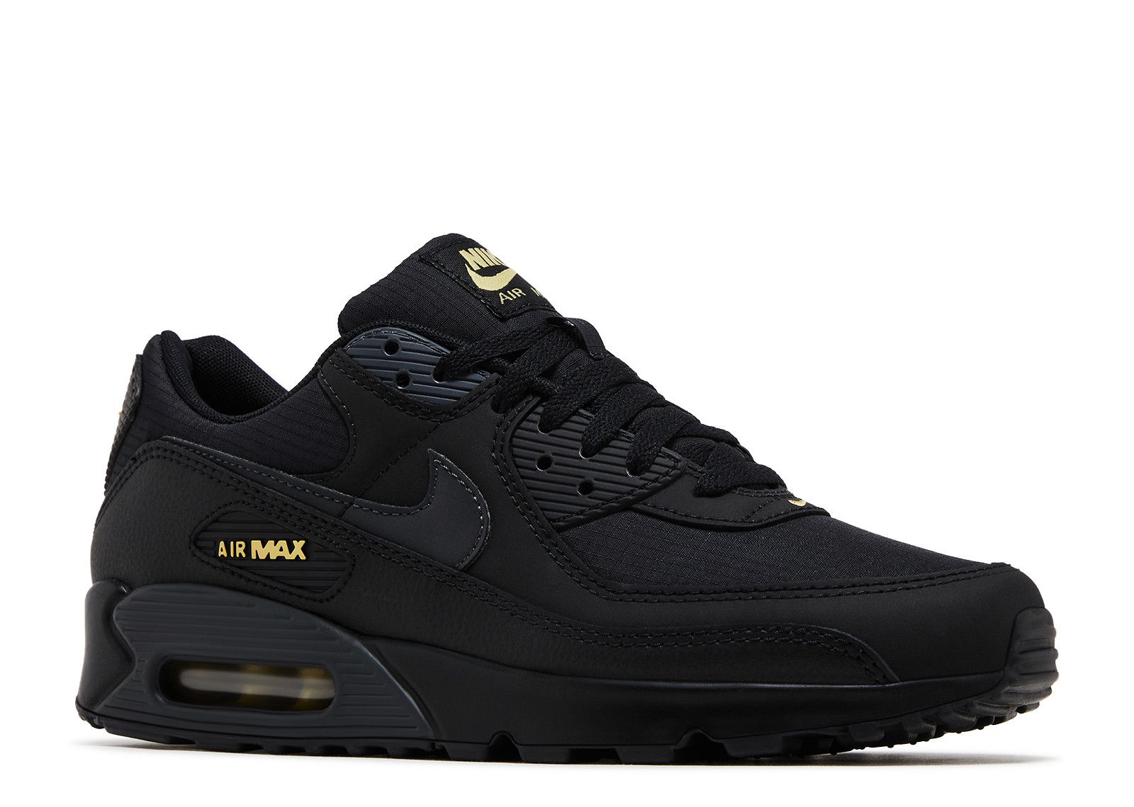 Air Max 90 'Black Buff Gold' - Nike - IB7680 001 - black/buff gold