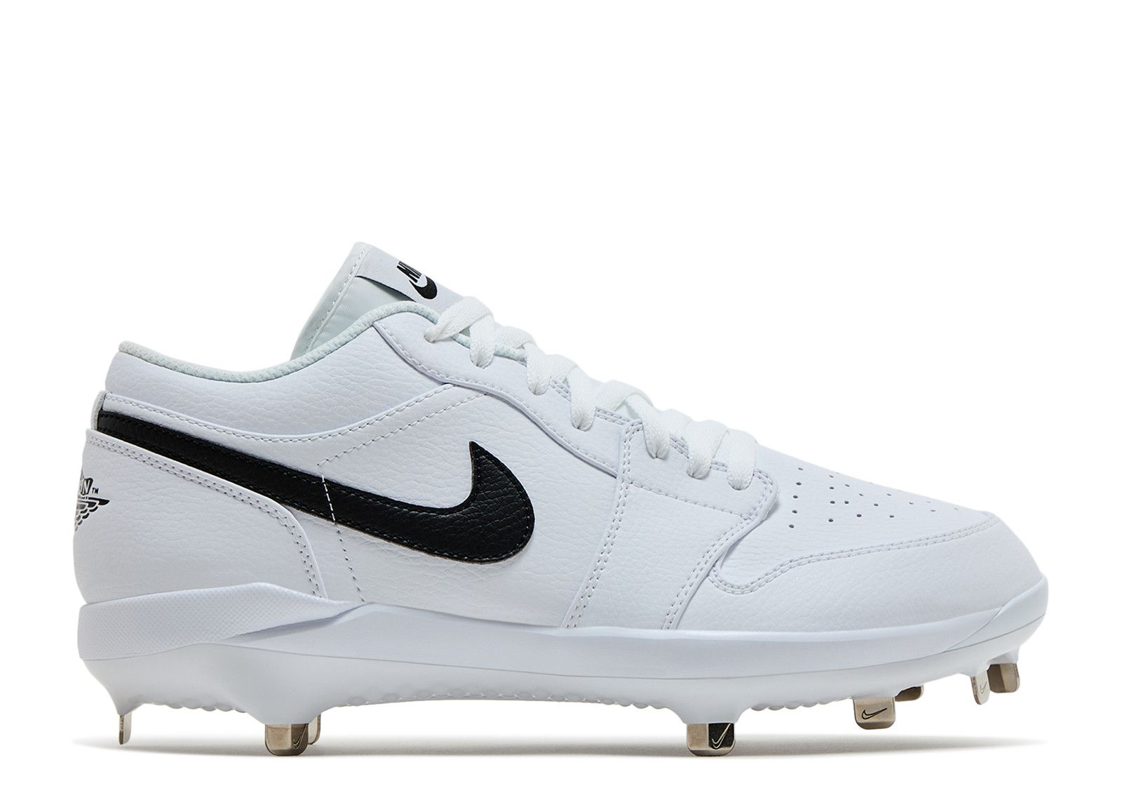 Jordan 1 Retro Low Metal 'White Black'