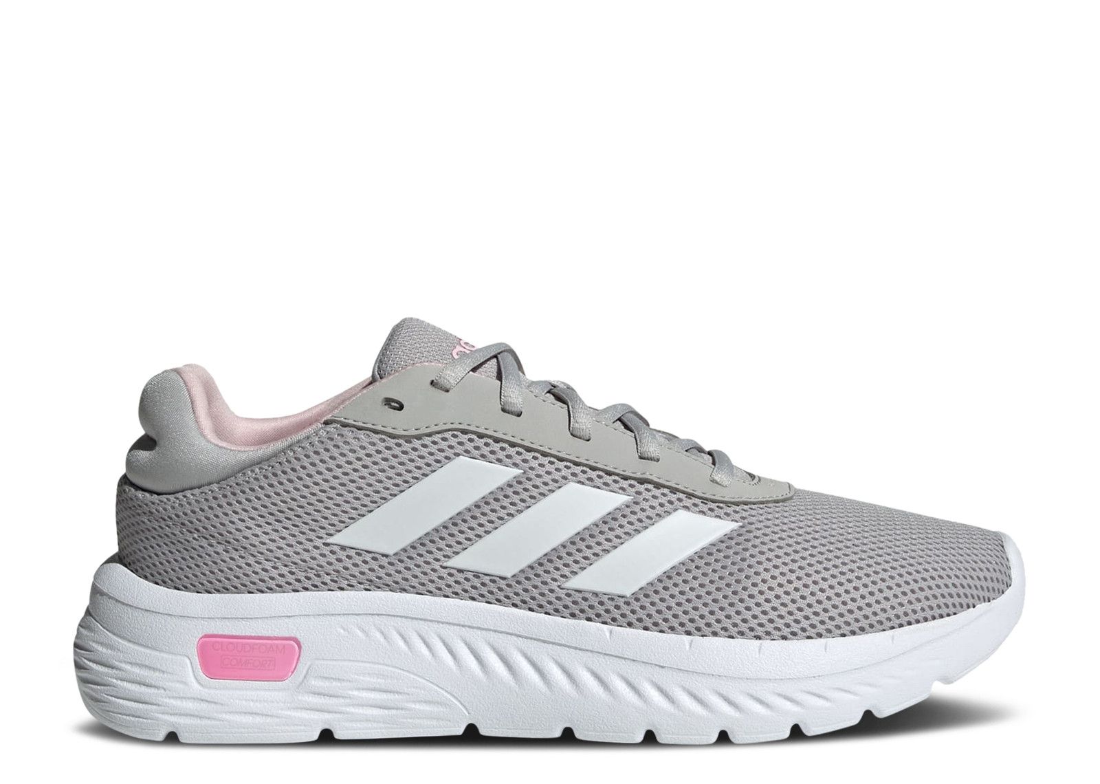 Adidas Wmns Cloudfoam Comfy 'Grey Clear Pink'
