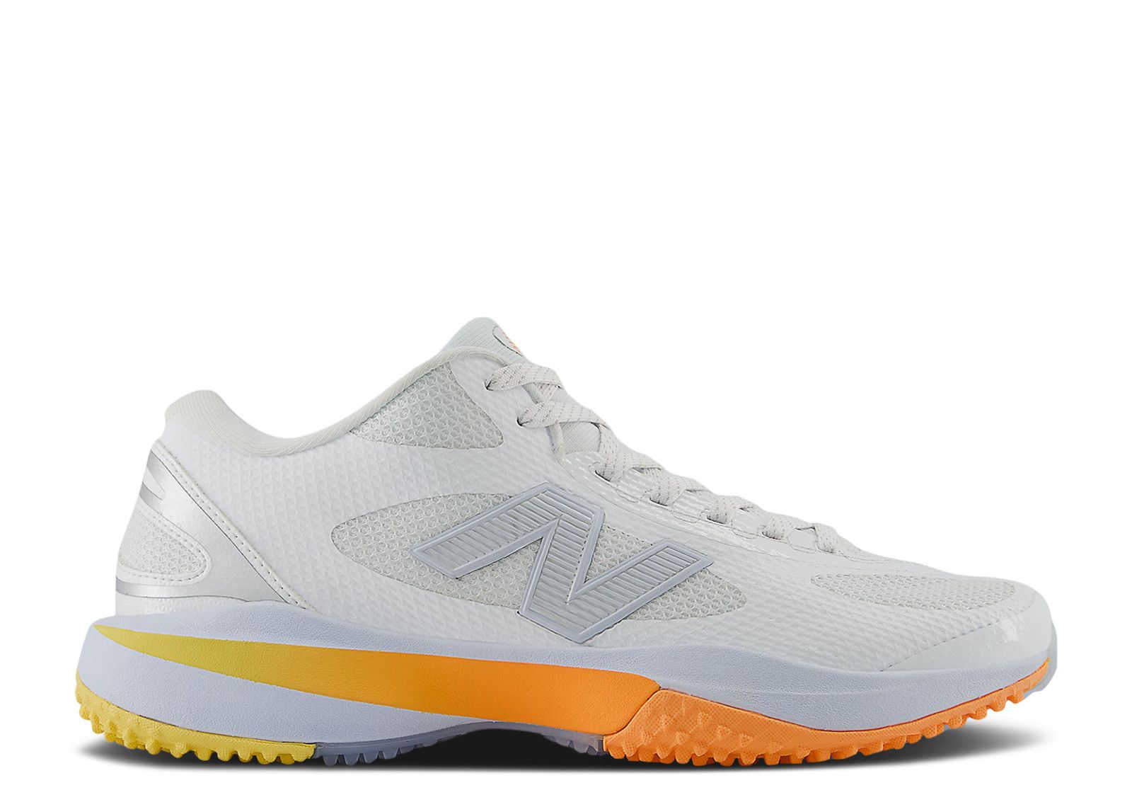 New Balance FreezeLX v5 Turf 'Ice Blue Hot Mango'