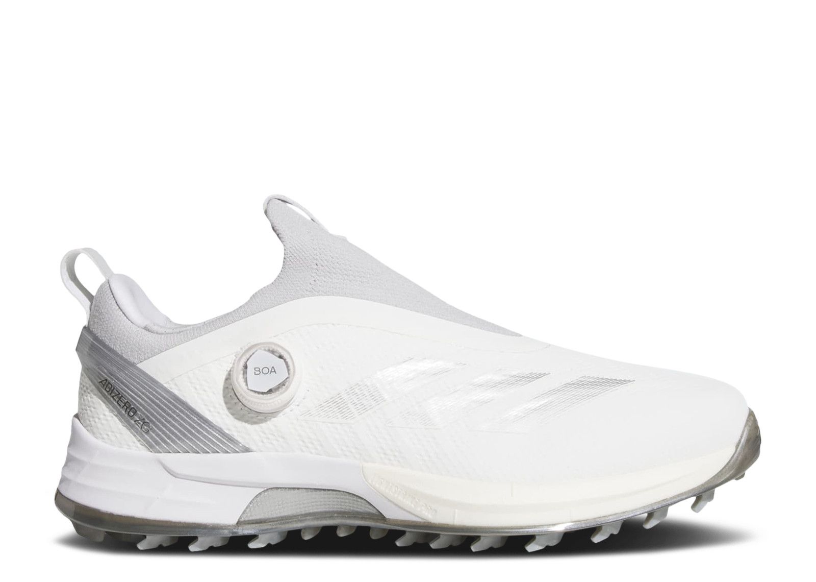 Adidas Adizero ZG BOA Spikeless Golf 'White Silver Metallic'