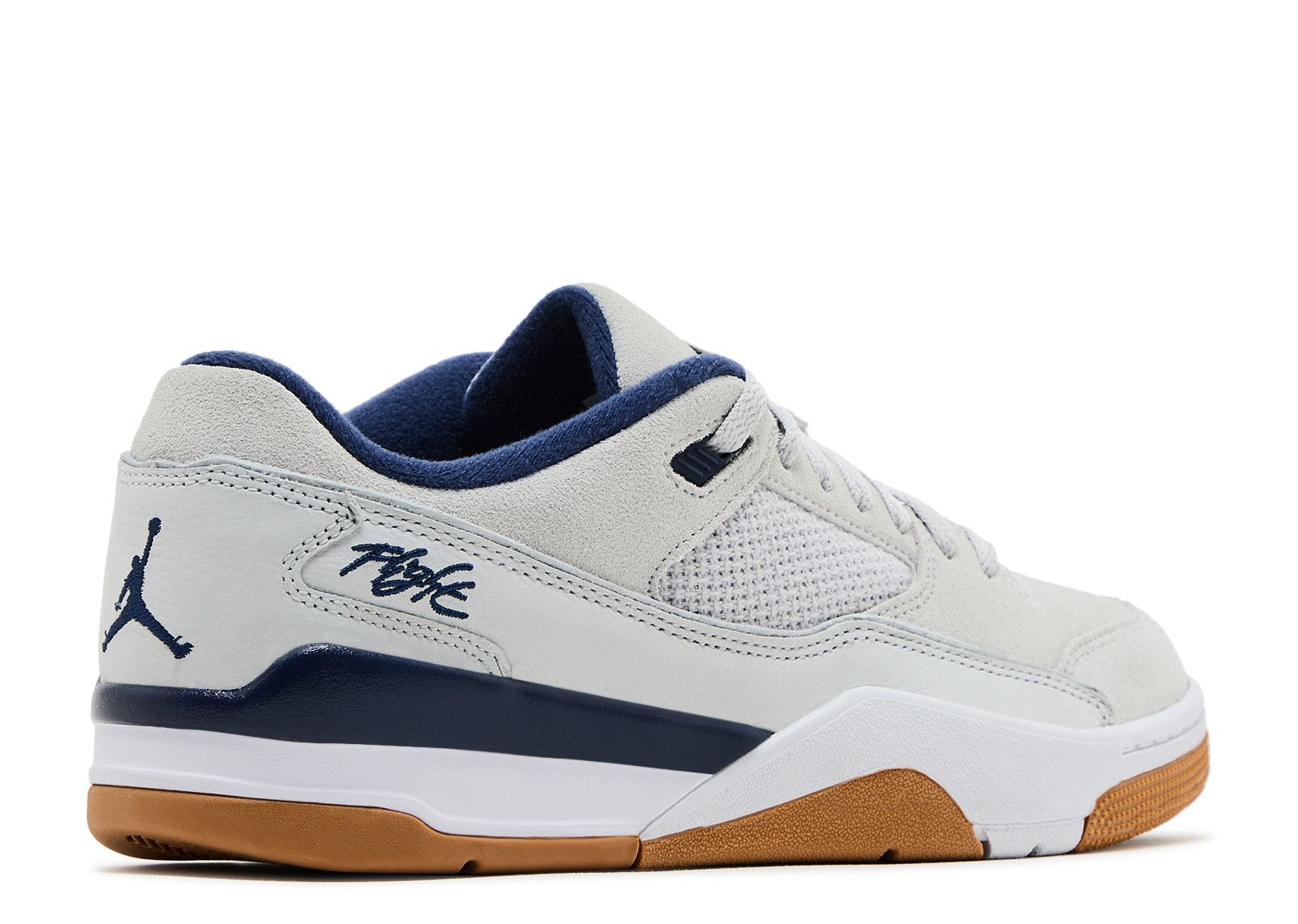 Jordan Flight Court ‘Neutral Grey Midnight Navy Gum’