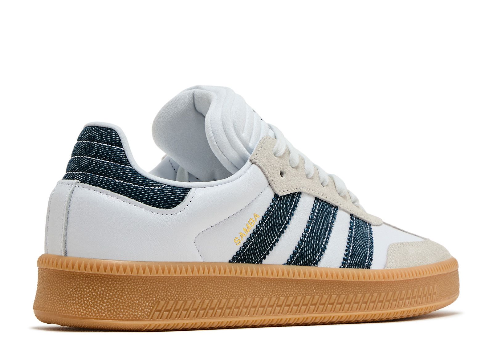 Samba XLG 'White Night Indigo Denim' - Adidas - JQ7440
