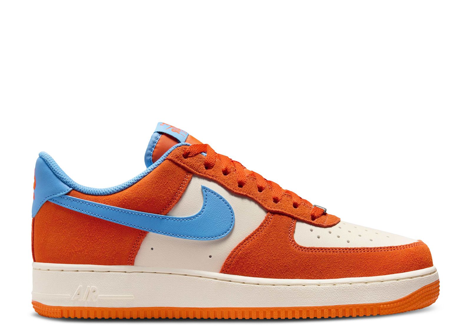 Air Force 1 '07 LV8 'Safety Orange University Blue' - Nike