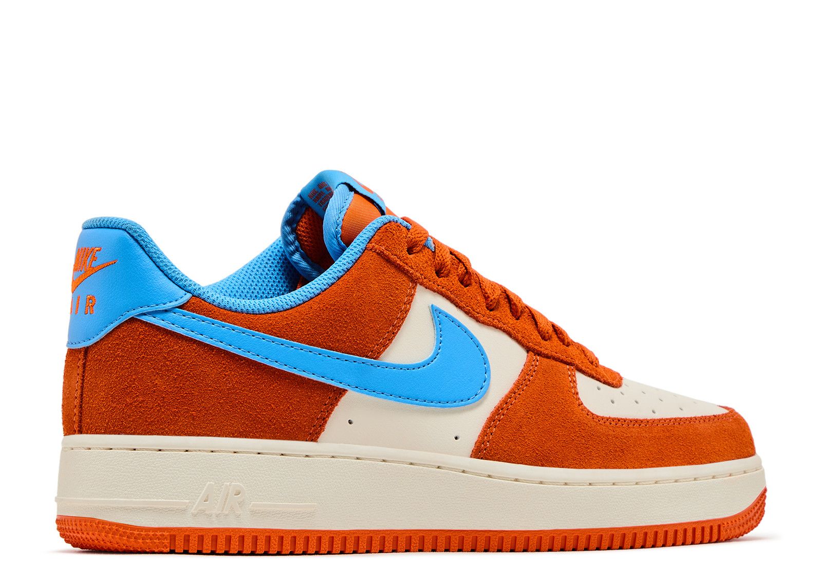 Air Force 1 '07 LV8 'Safety Orange University Blue' - Nike