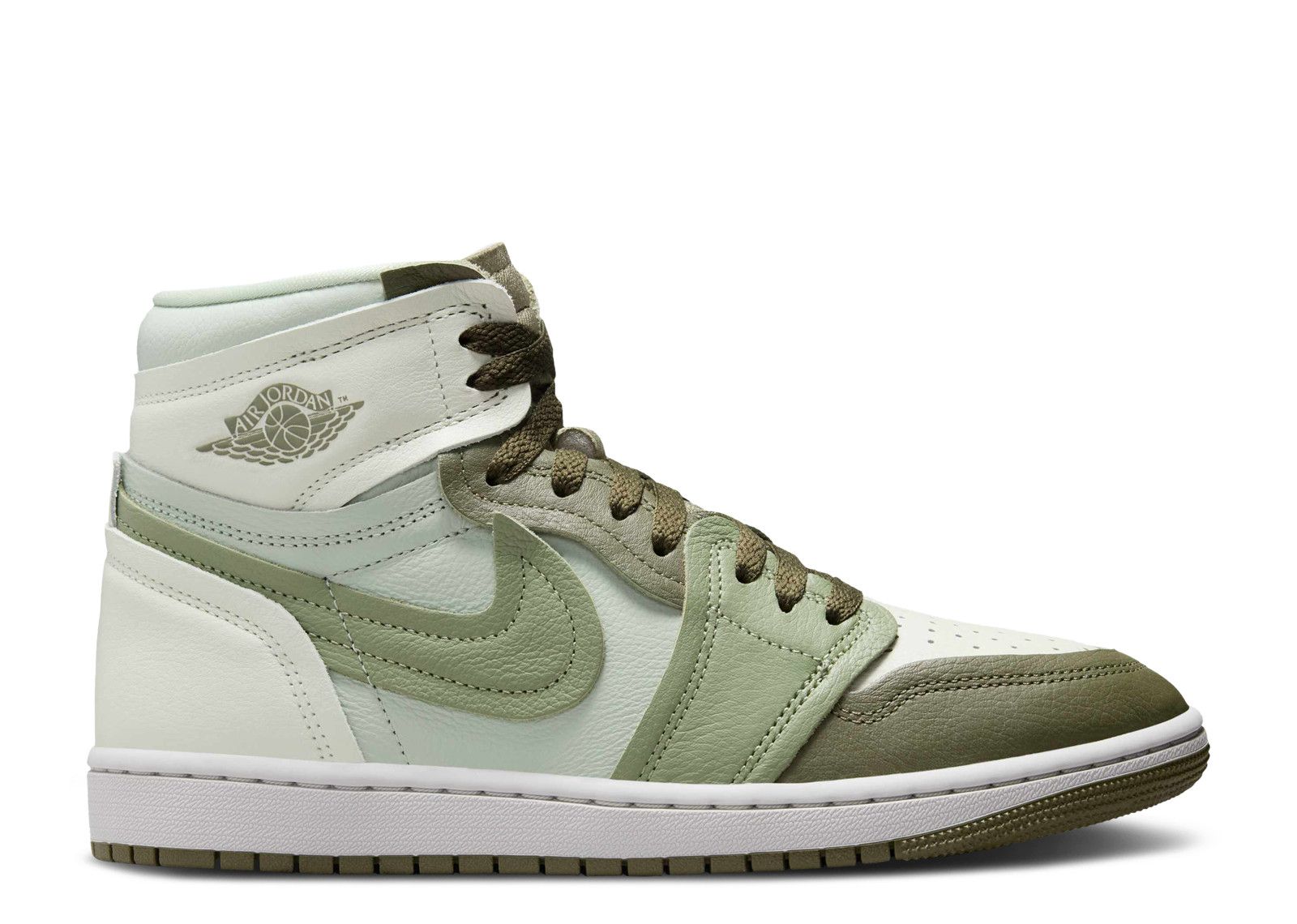 Wmns Jordan 1 High Method of Make 'Medium Olive Oil Green'