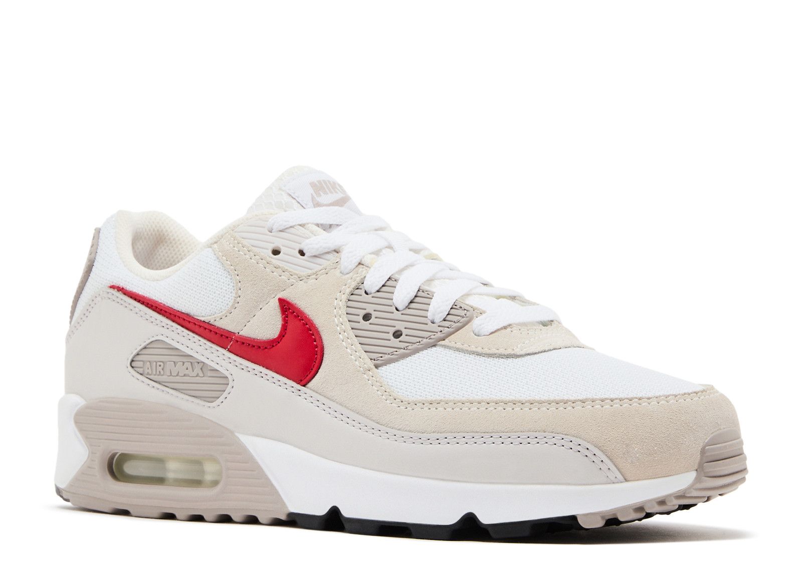 Size 7.5- Nike Air Max Sensation Summit White/University Red 805897 - 101‎ Size 10‎ Nike Air Max Sensation Summit White/University Red  main image 3