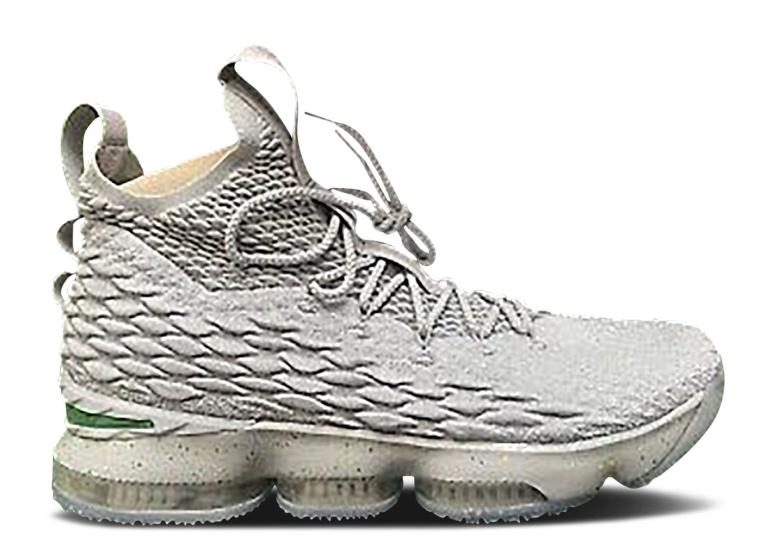 lebron 15 grey and green