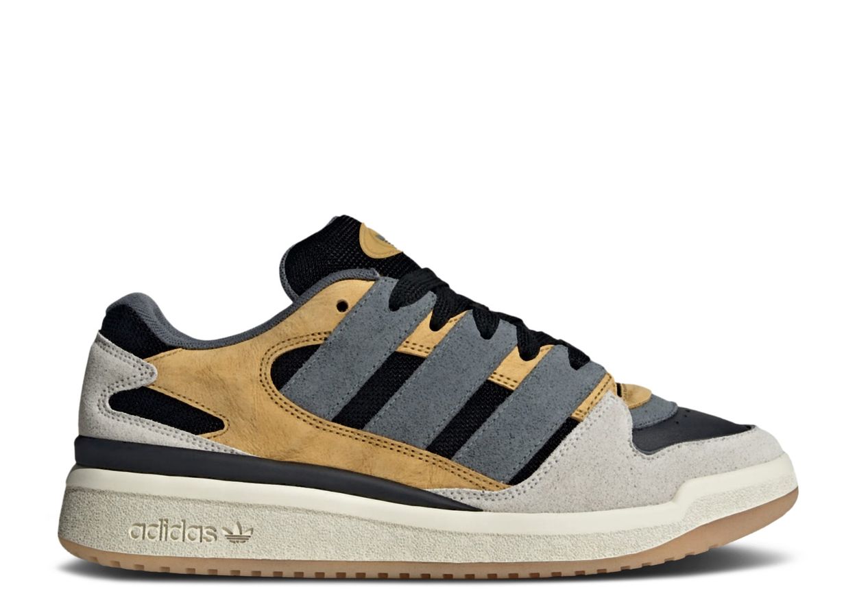 Adidas Forum Puffed 'Black Oat Off White'