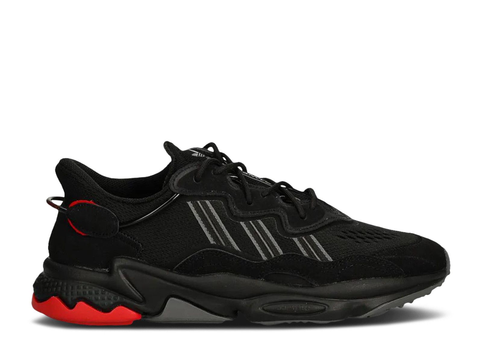 Adidas Ozweego 'Black Grey Scarlet'