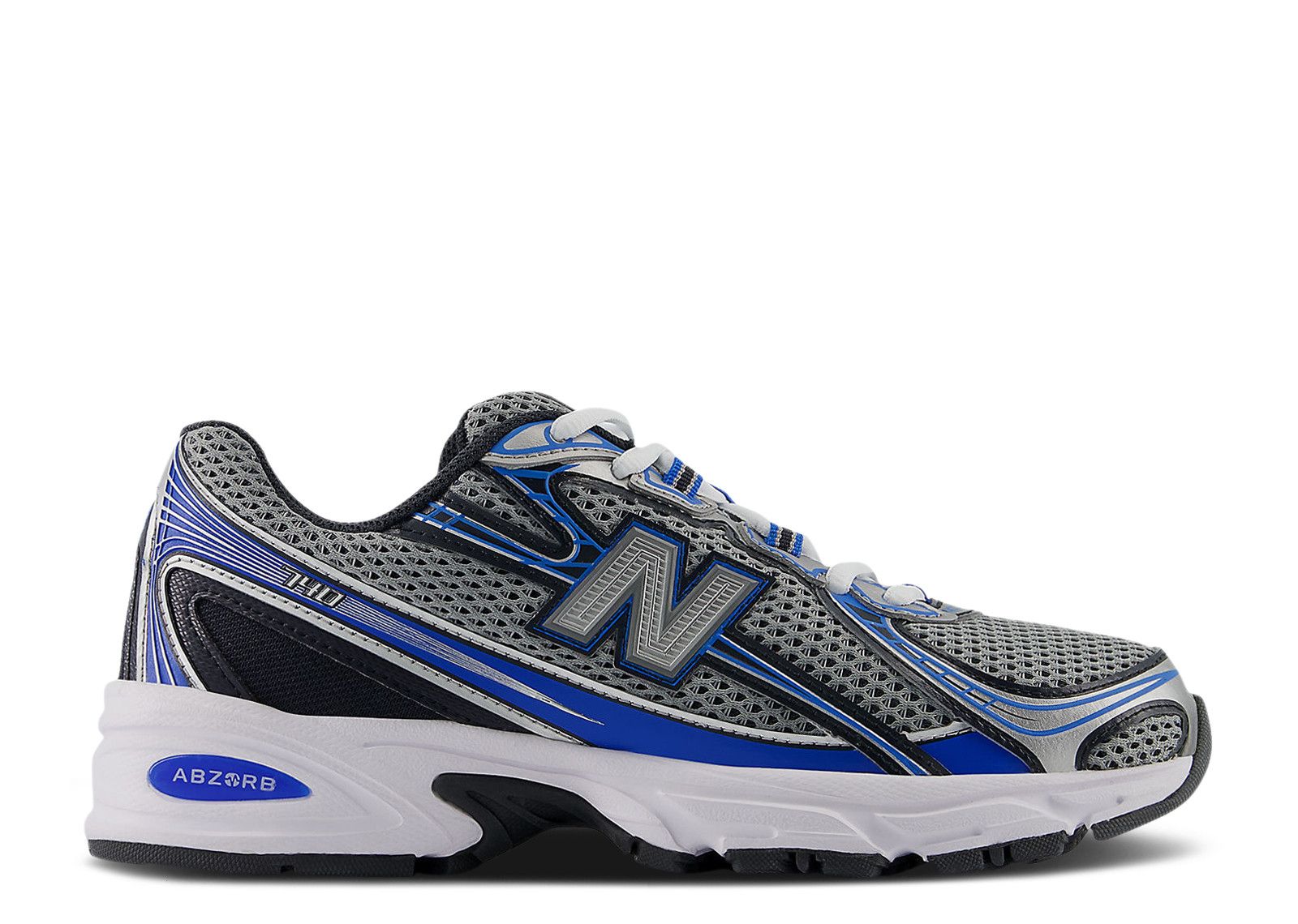 New Balance 740v2 Slate Grey Blue Agate U740SB2 Size M9.5/W11 New New Balance 740 (Slate Grey/ Blue Agate/ Black) - Style Code  main image 3