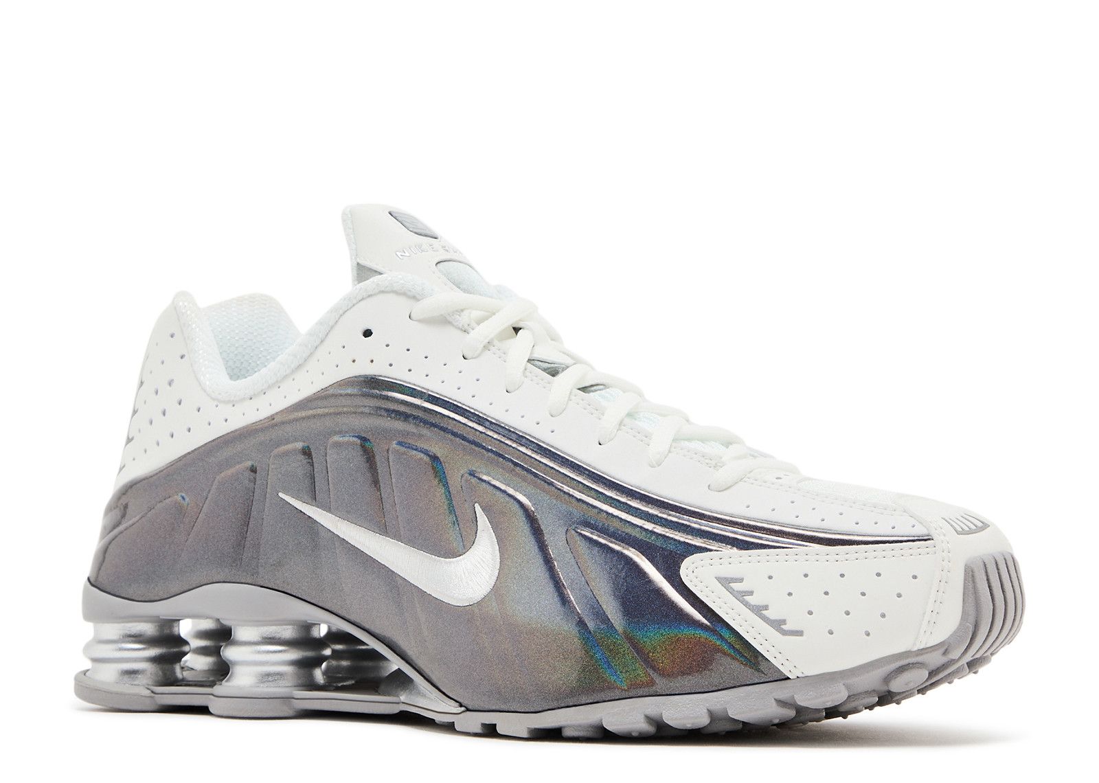 Wmns Shox R4 'White Iridescent' - Nike - IB7703 100 - summit white