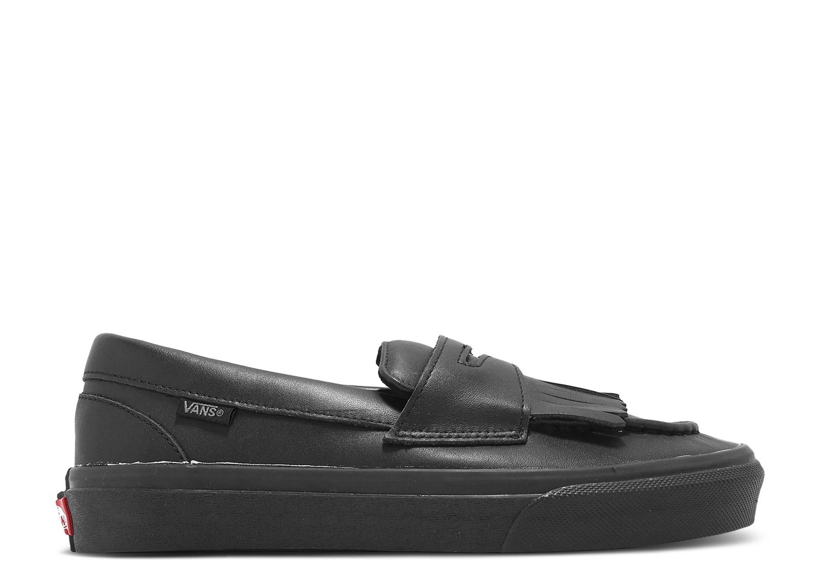 国内配送 VANS LOAFER BLACK /WHITE UNCLE VANS