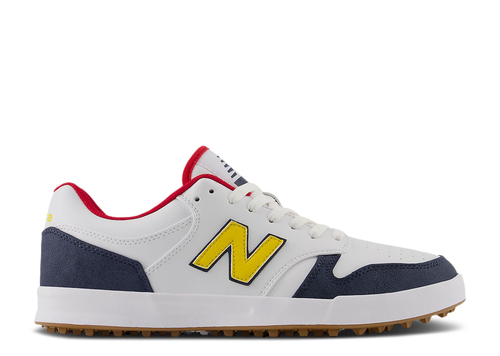 New Balance 480 Spikeless Golf 'White Yellow Navy'