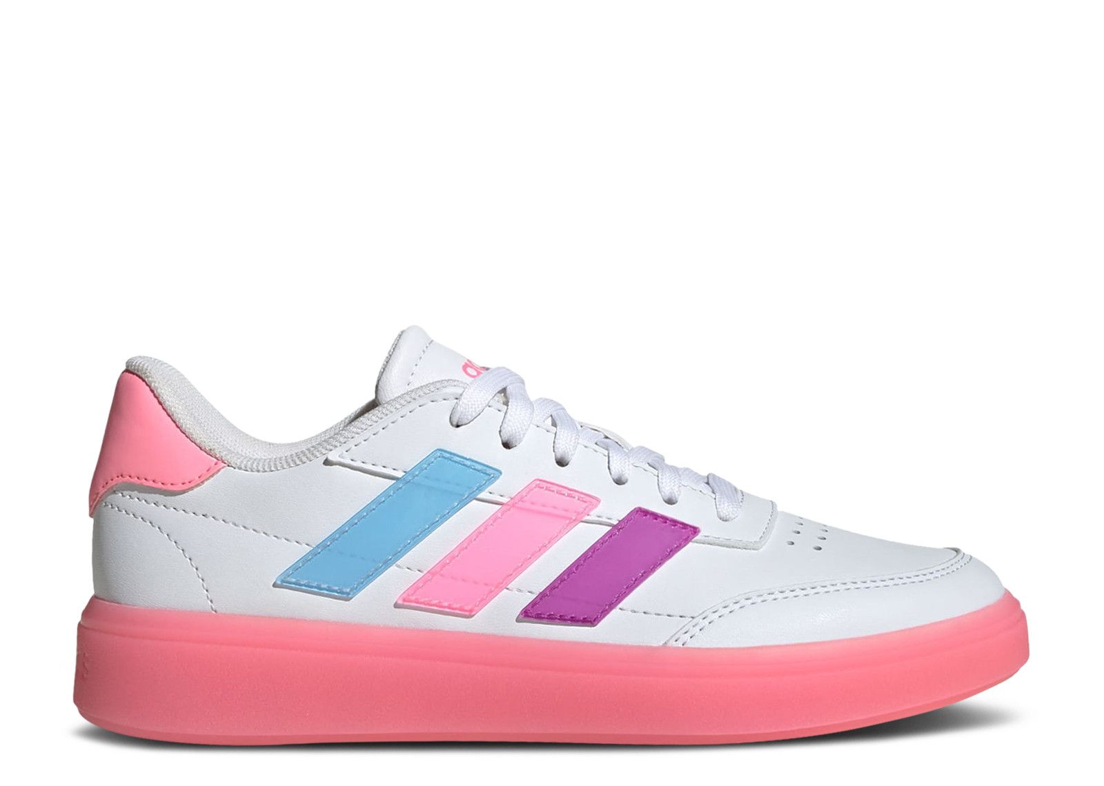 Adidas CourtBlock J 'White Beam Pink Clear Sky'