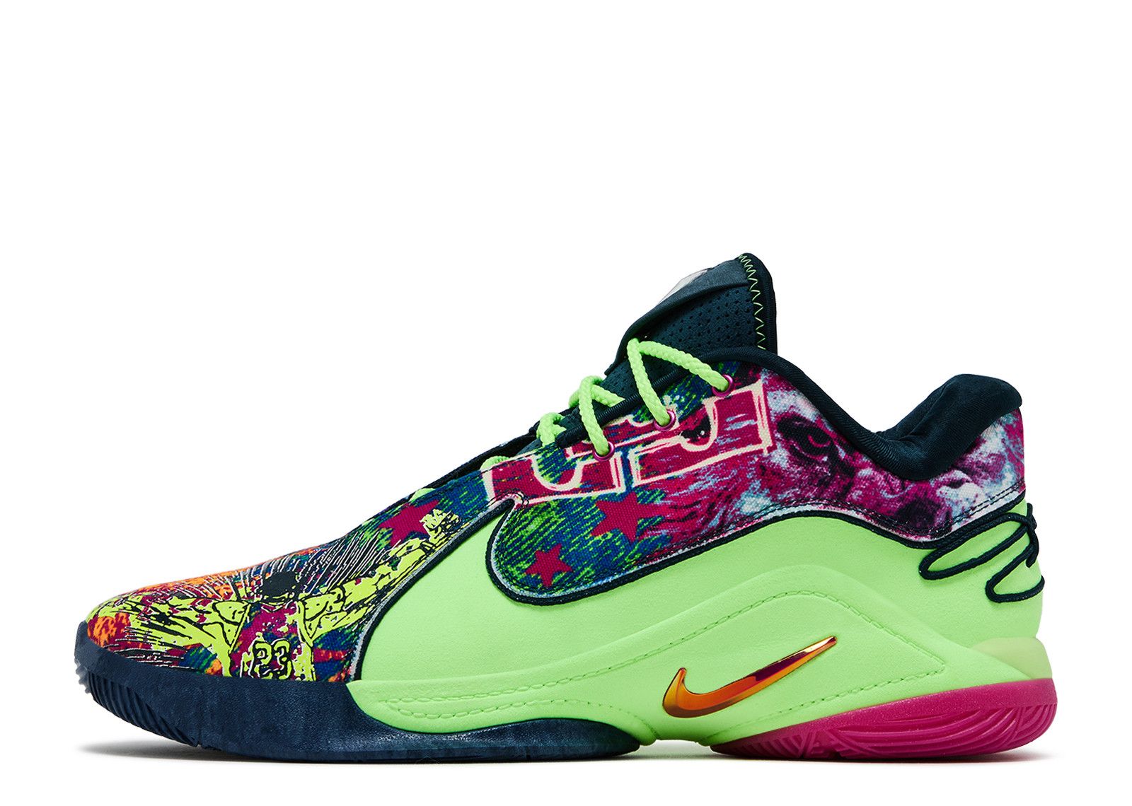 LeBron 22 'Bryce's World' - Nike - HV8451 400 - blustery/fireberry