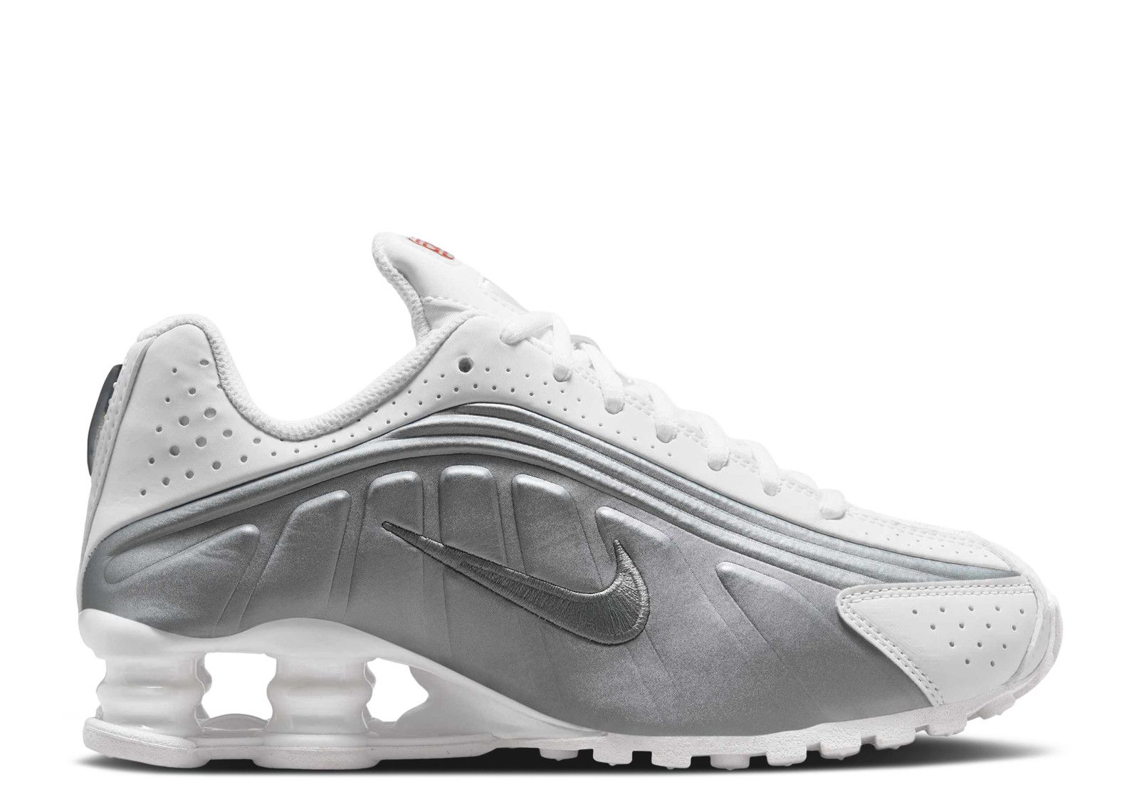 Shox R4 GS 'White Metallic Silver' 2025 - Nike - CW2626 101