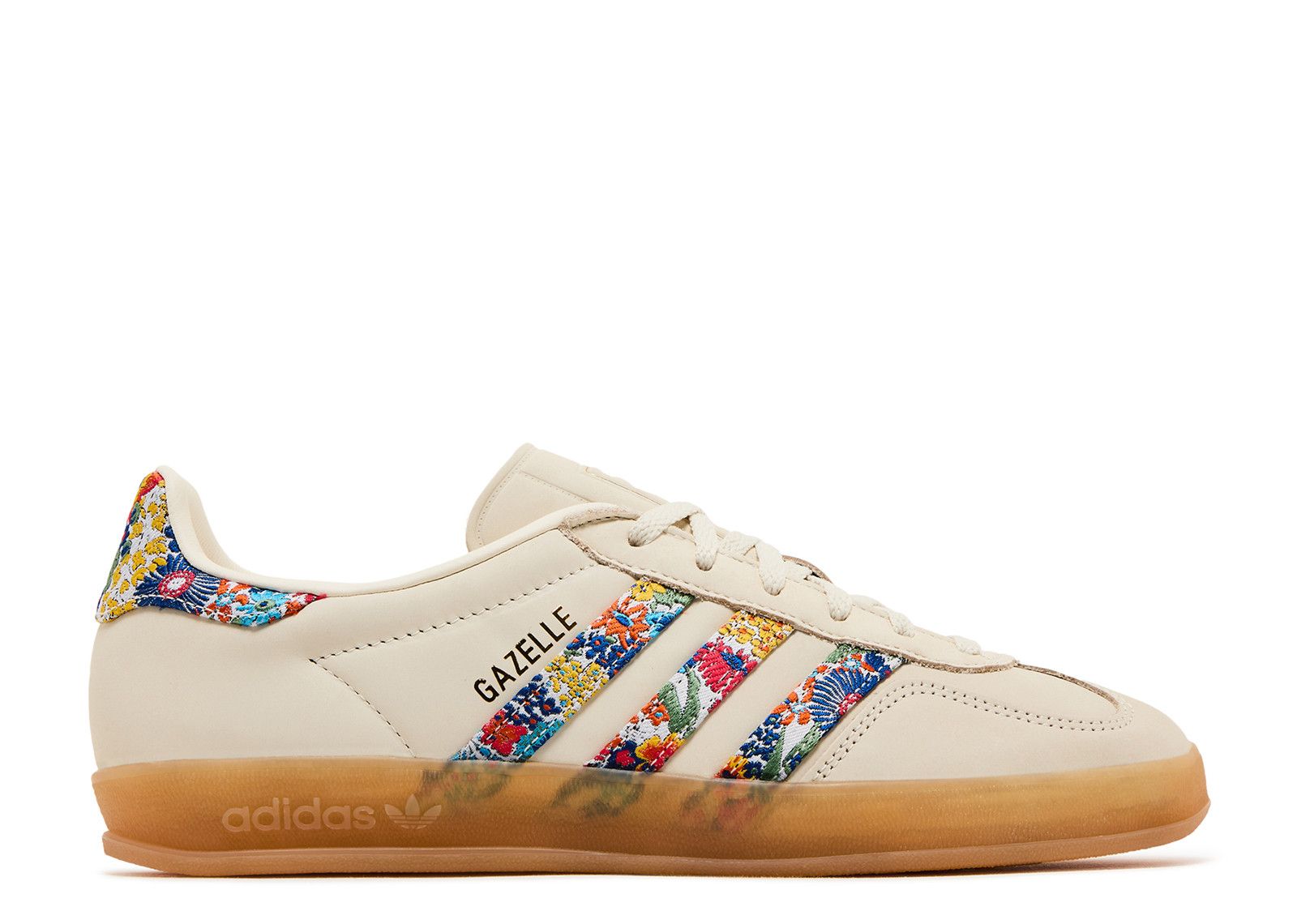 Adidas Liberty London x Wmns Gazelle Indoor 'Floral Embroidery - Off White'