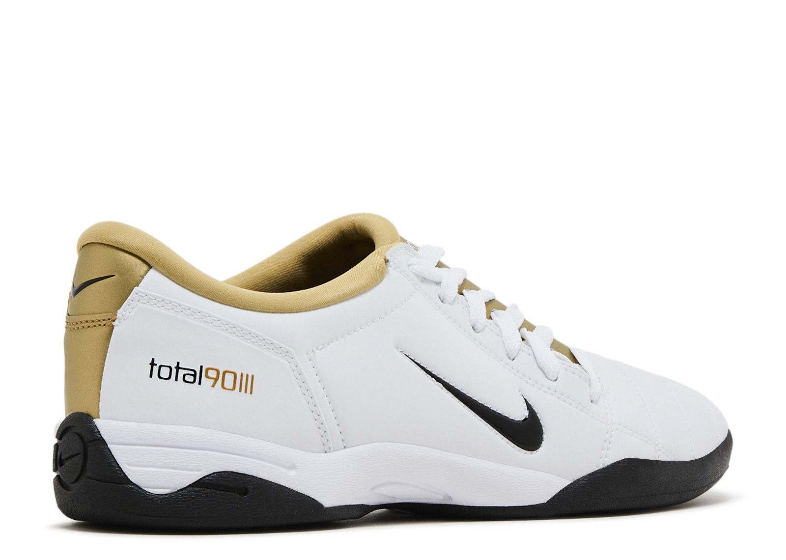 Nike Total 90 III SP White Metallic Gold HJ9351-101 Indoor Soccer Shoes Nike Total 90 III SP  main image 2