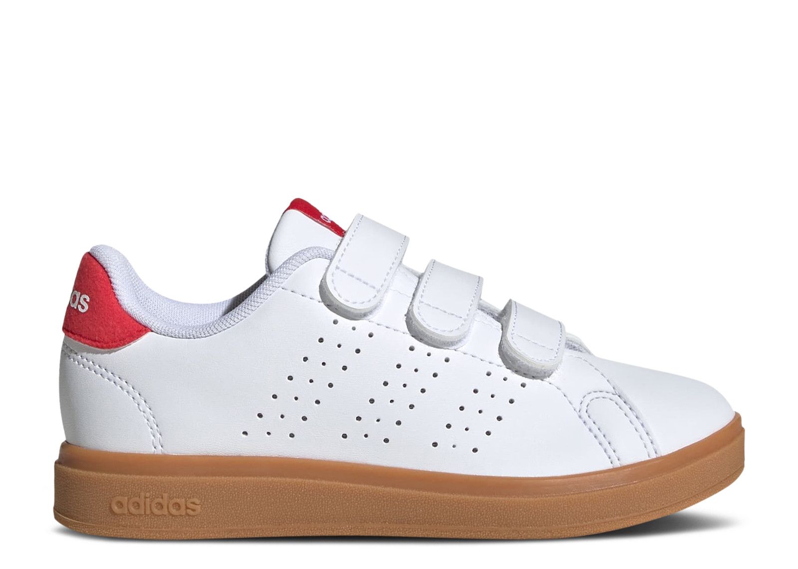 Adidas Advantage Base 2.0 C 'White Pure Ruby Gum'