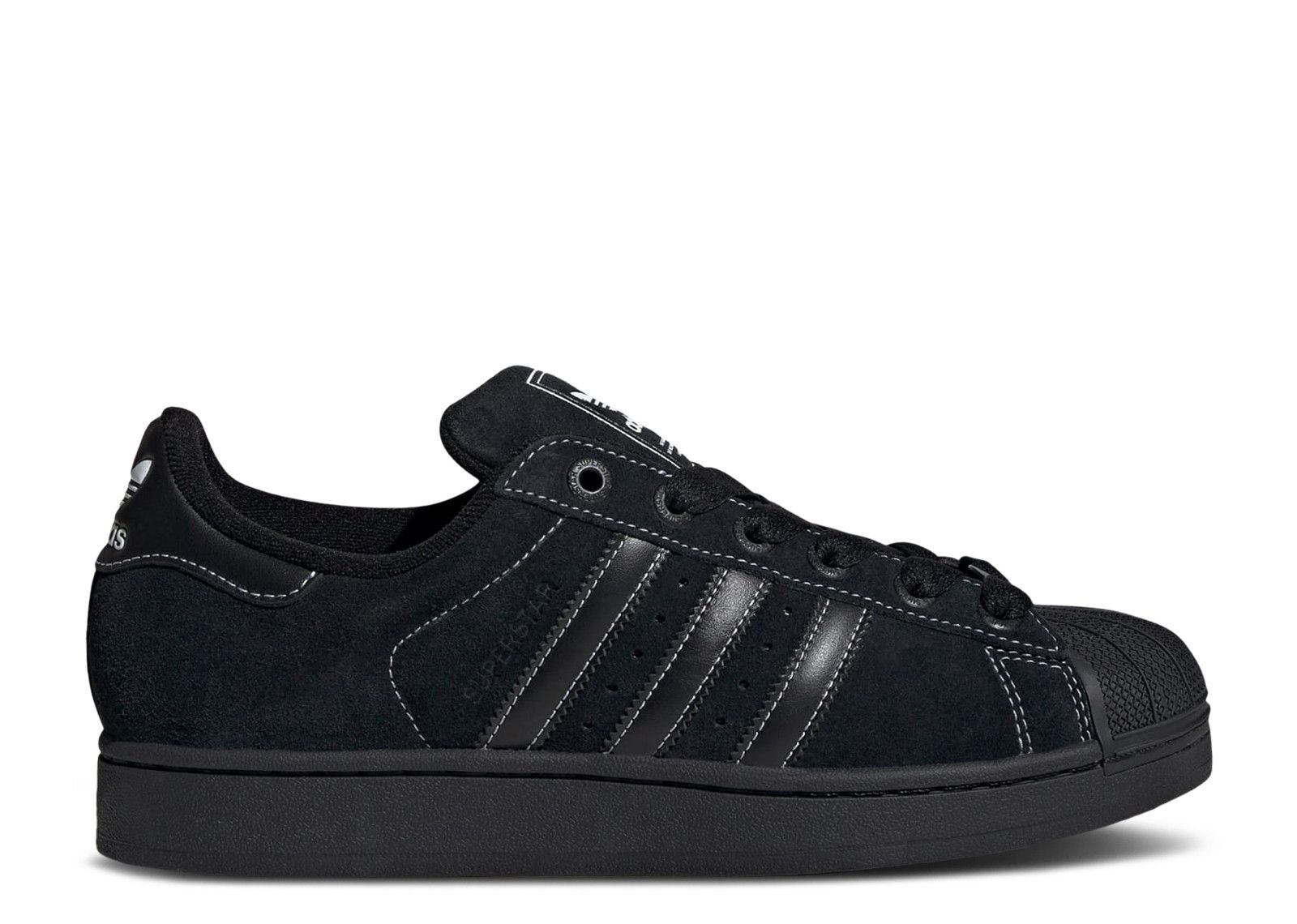 adidas Originals Superstar II Sneaker Men Black Size 45 1/3