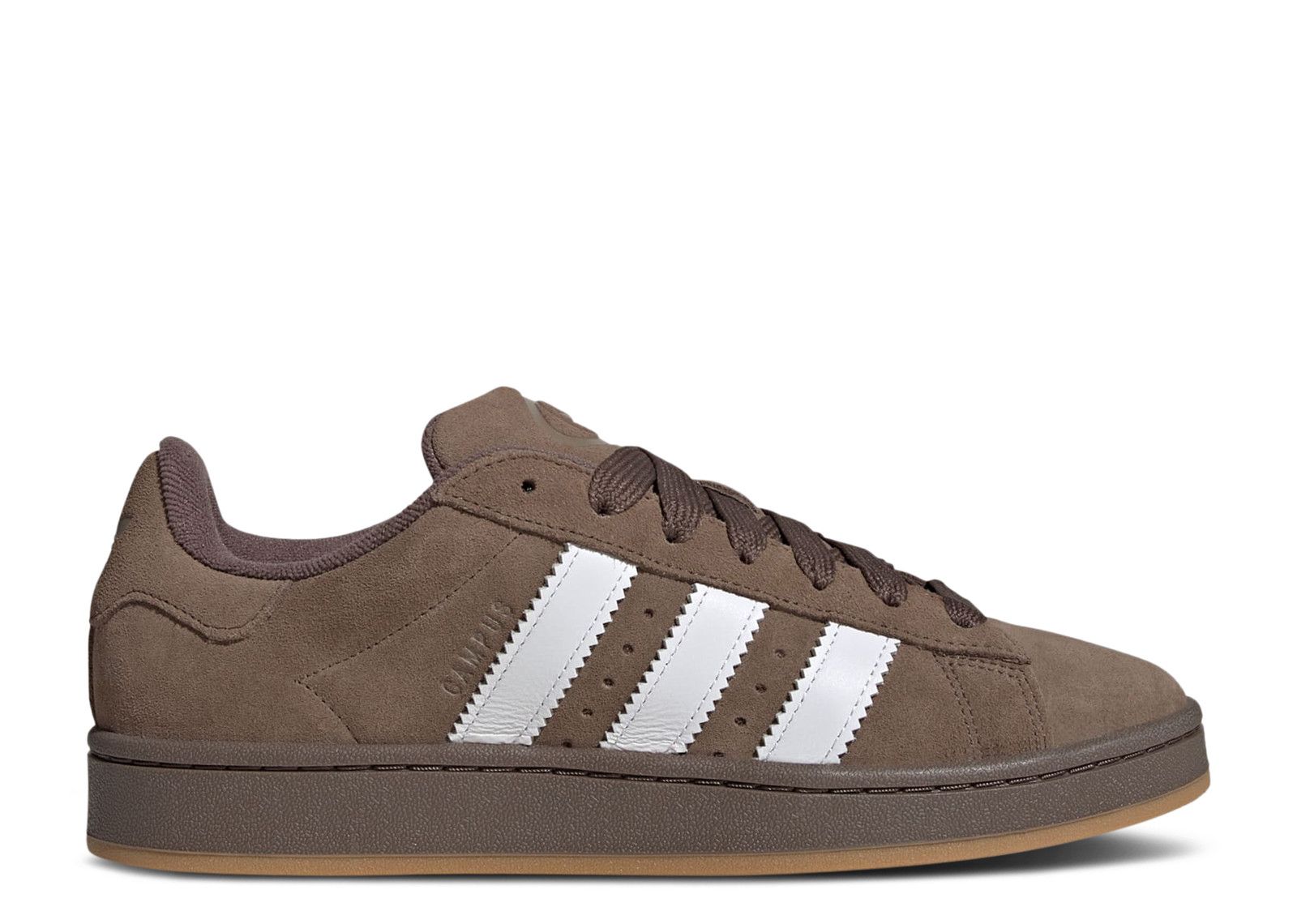 adidas Campus 00s Shoes - Men's - Earth Strata / Cloud White / Gum - 12