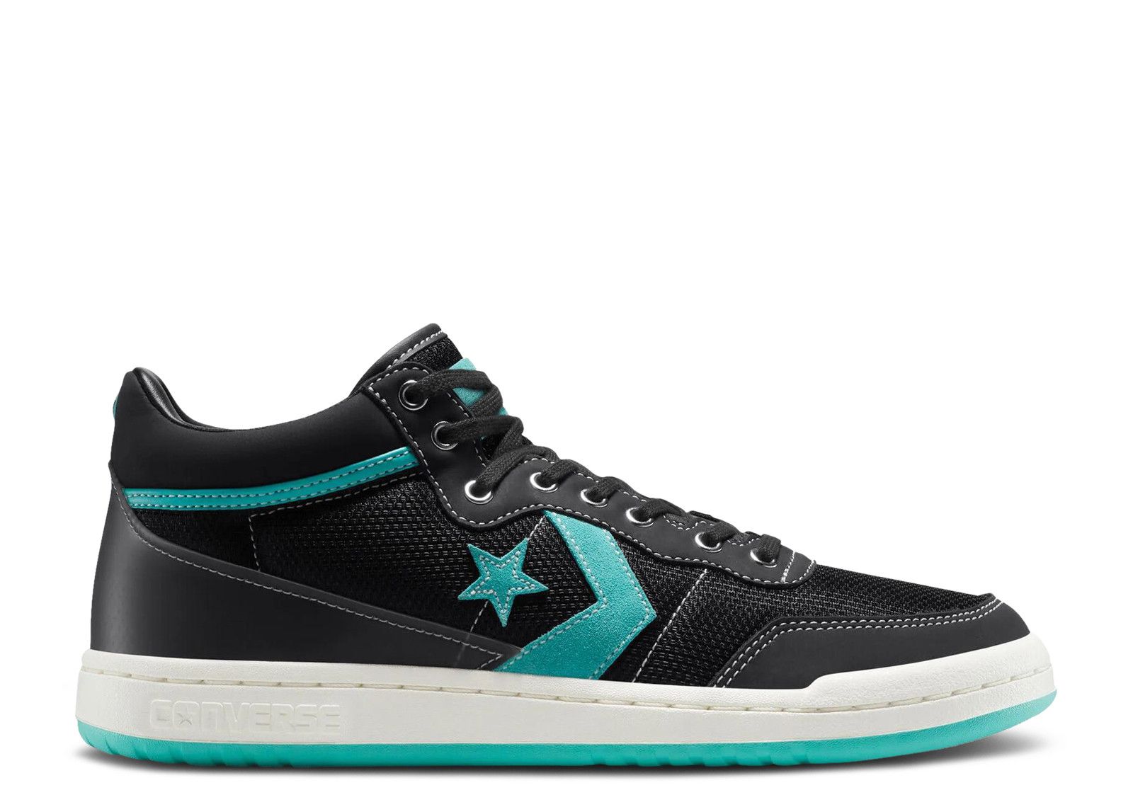 Converse Liverpool FC Men\'s 13 Sneakers Fastbreak Pro Mid Black Teal A12785C Converse Liverpool FC Men main image 4
