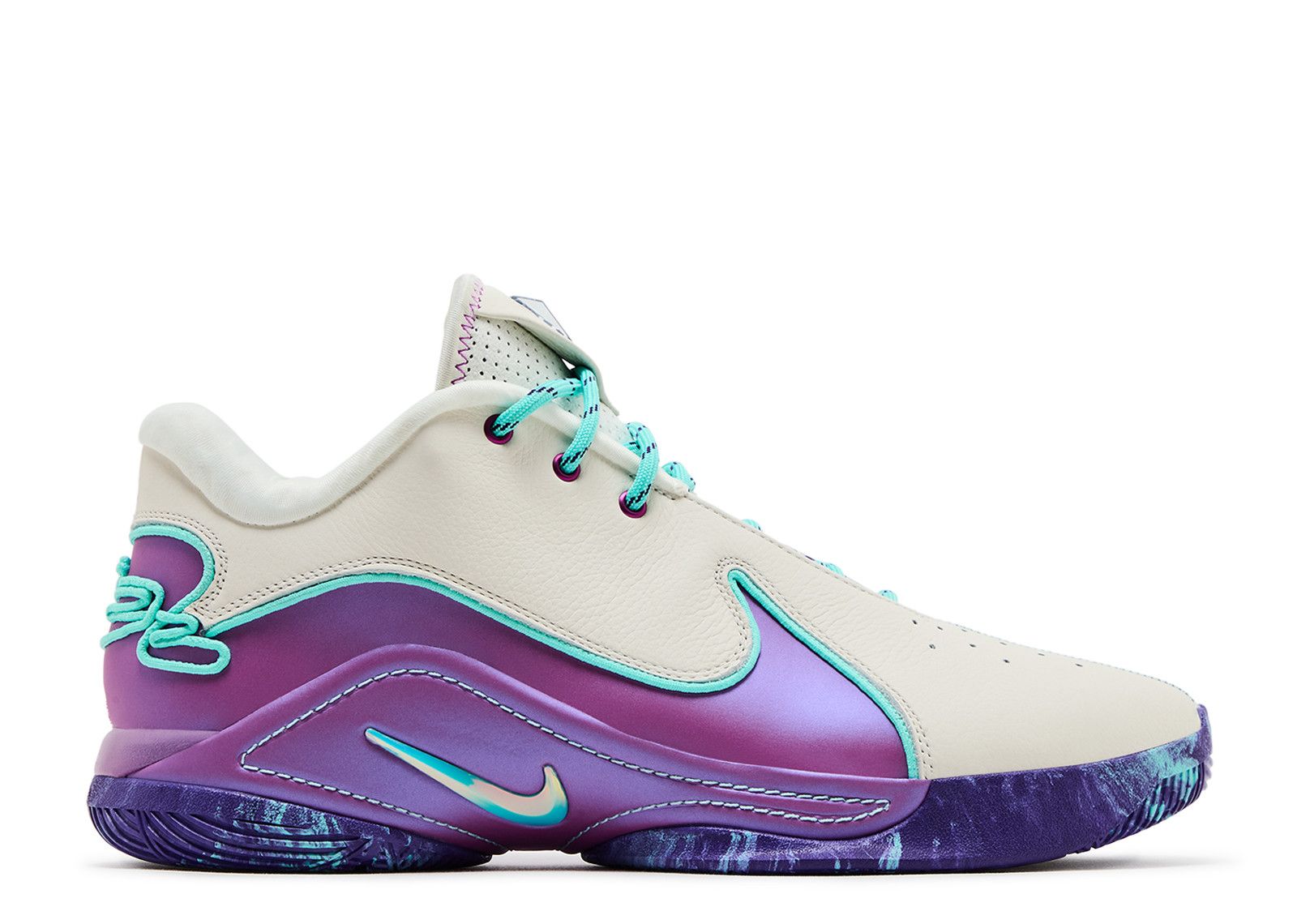 LeBron 22 'Frozen Grapes' - Nike - HV8454 001 - soft pearl/hyper