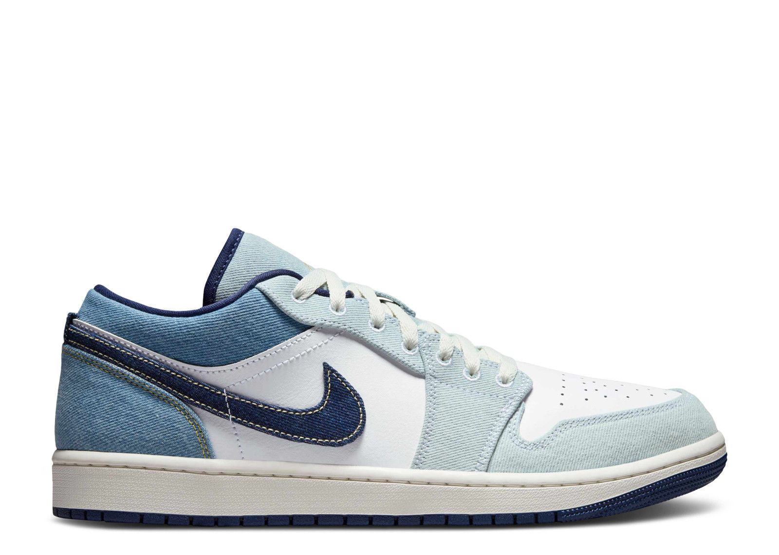 Jordan 1 Low 'Denim' - Air Jordan - IH0648 141 - white/sail/star