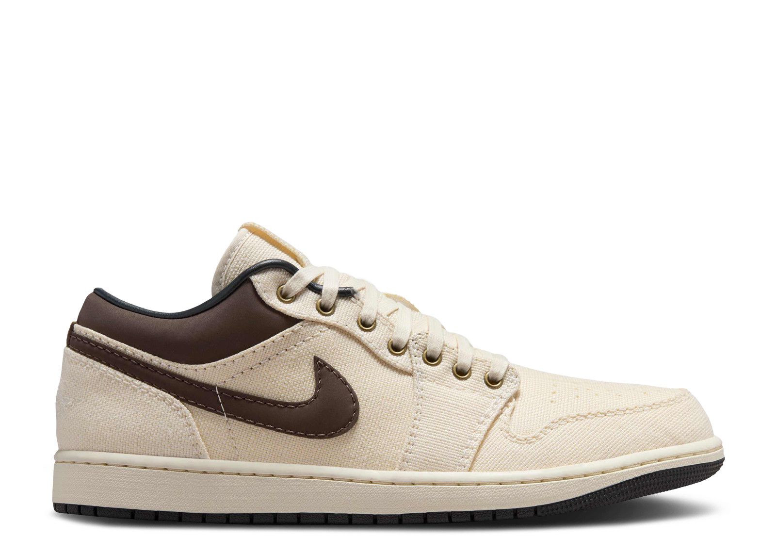 Jordan 1 Low Premium 'Ivory Baroque Brown'