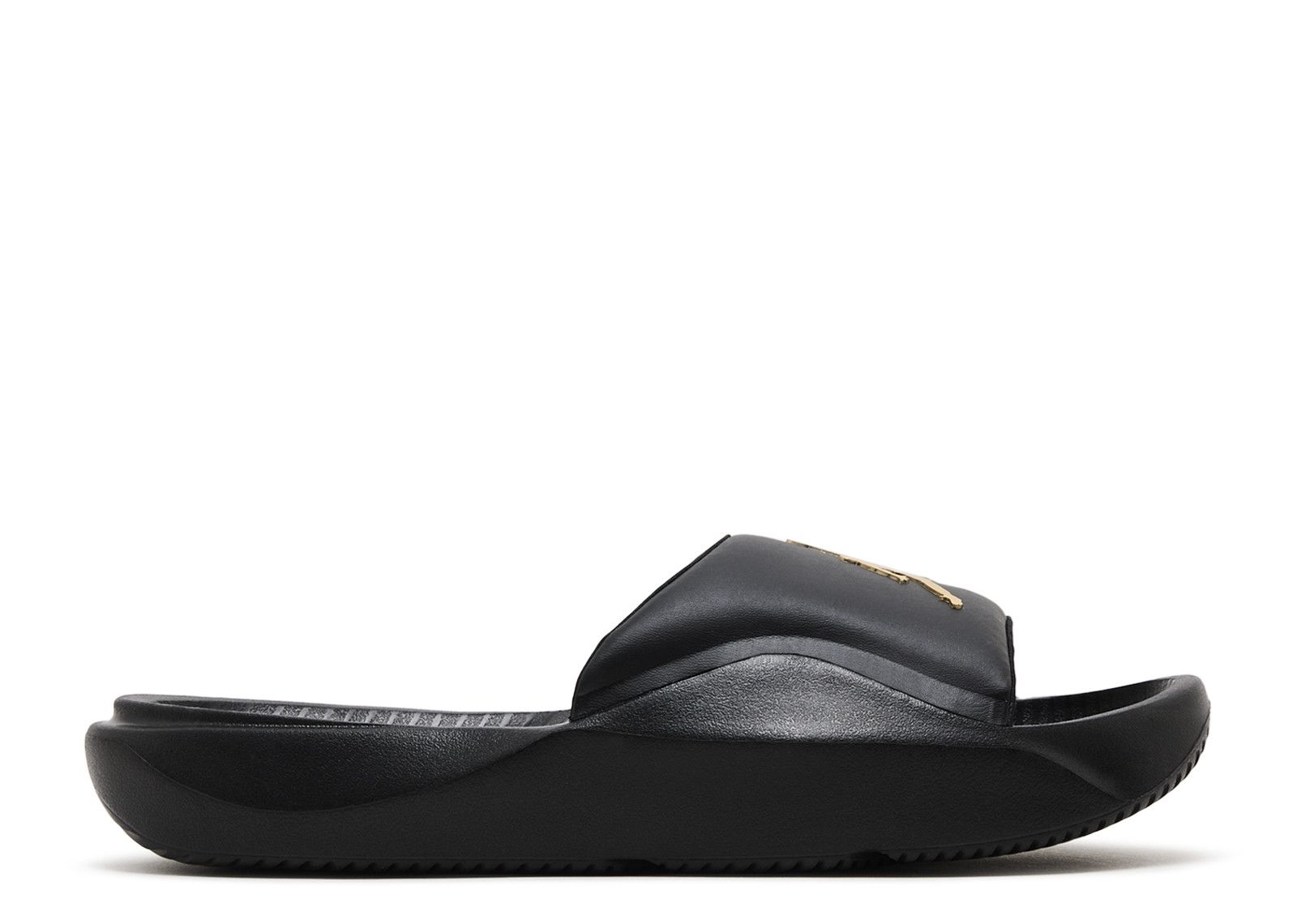 Jordan Franchise Slide 'Black Metallic Gold'