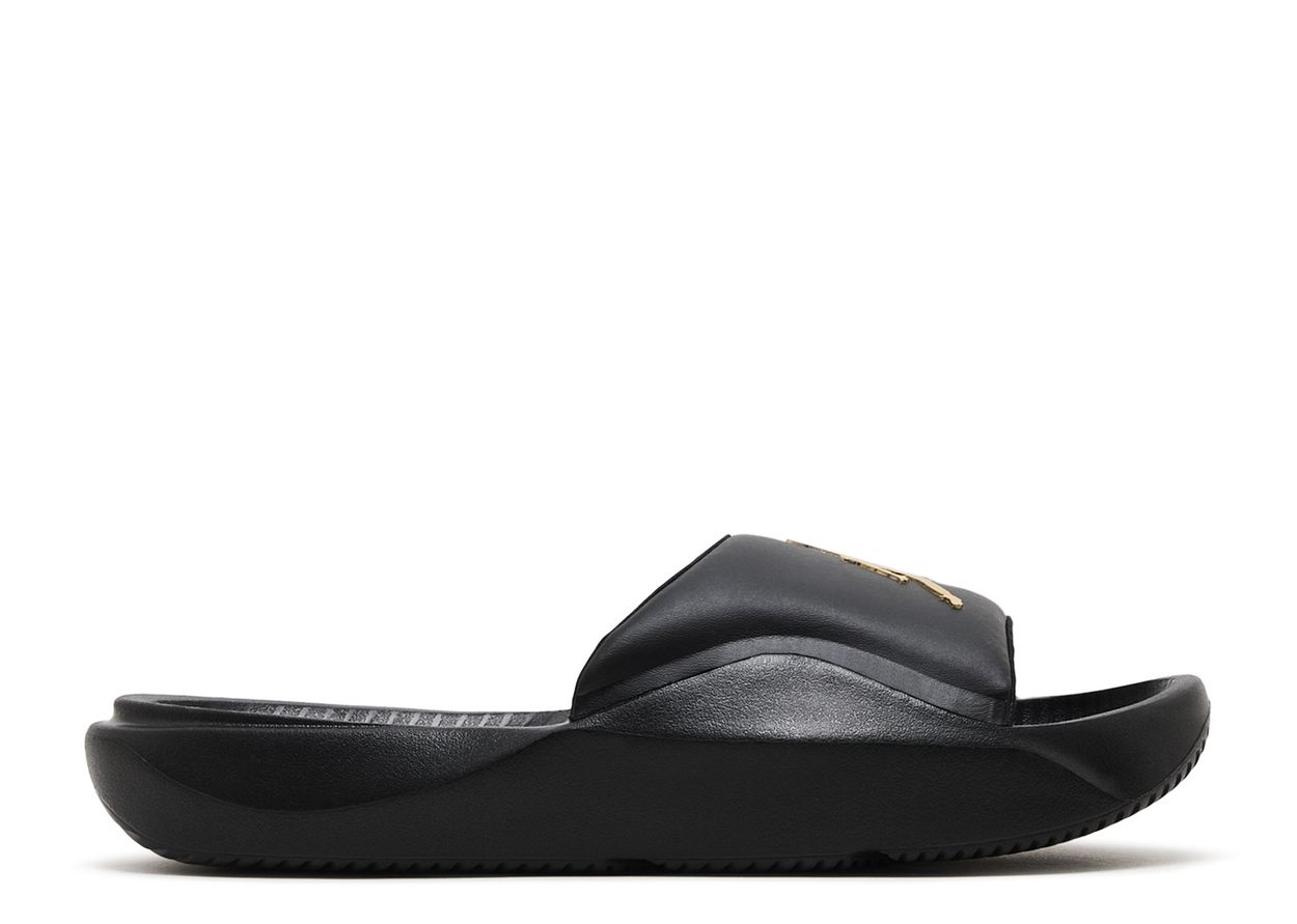 Jordan Franchise Slide 'Black Metallic Gold'
