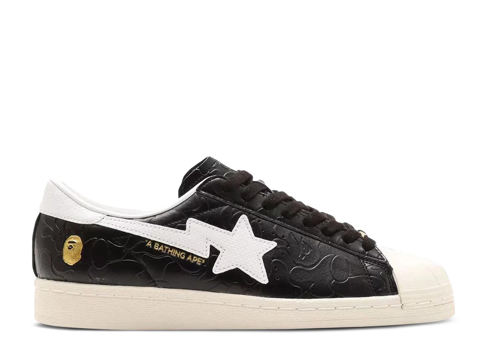 Adidas atmos x BAPE x Superstar 'Glow In The Dark'