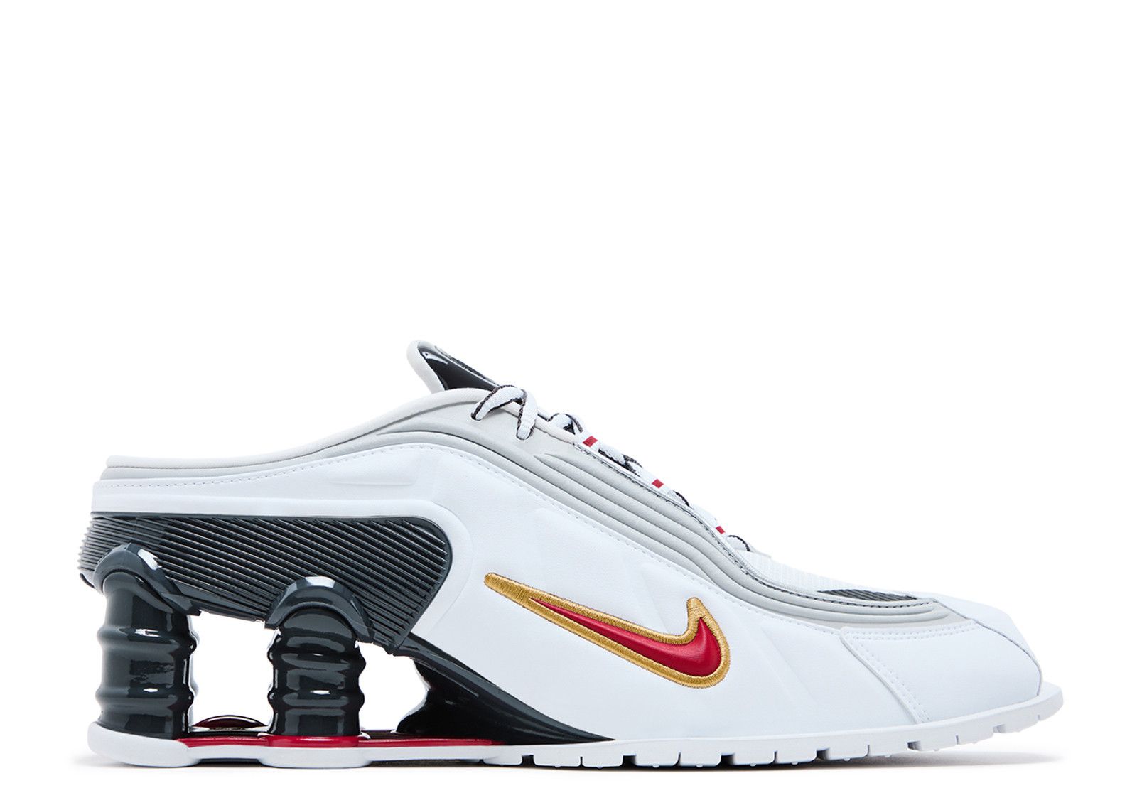 Martine Rose x Wmns Shox Mule MR4 'Metallic Platinum Varsity Red'