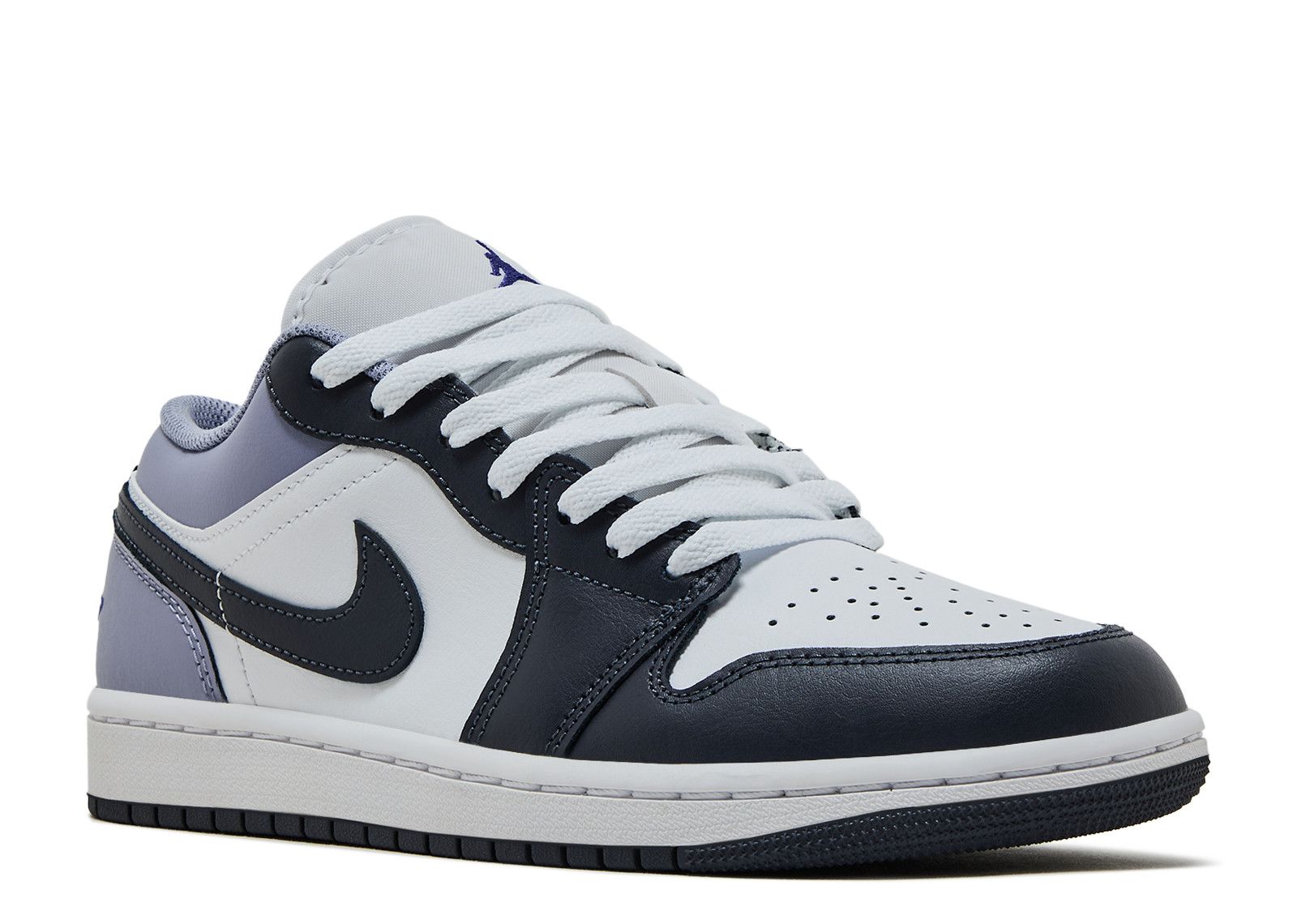Jordan 1 Low 'White Indigo Haze' - Air Jordan - 553558 145 - white