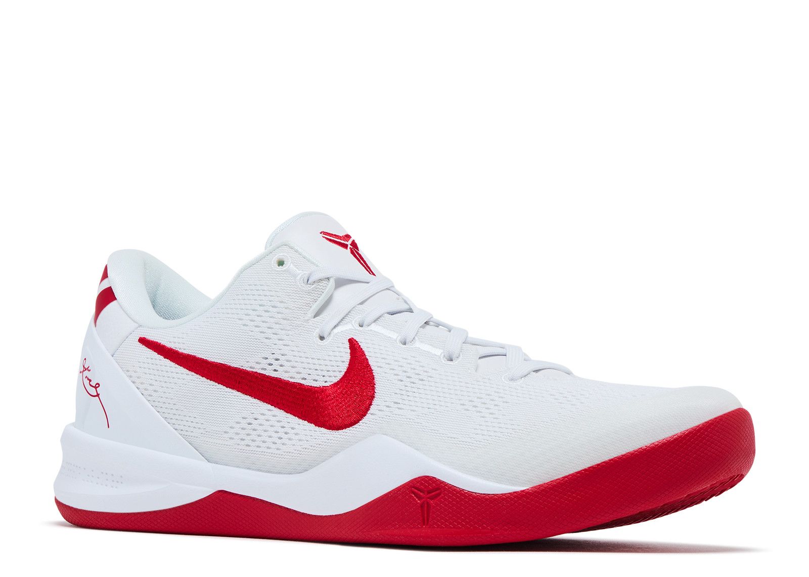 Kobe 8 Protro TB Promo 'White University Red' - Nike - HM6469 101