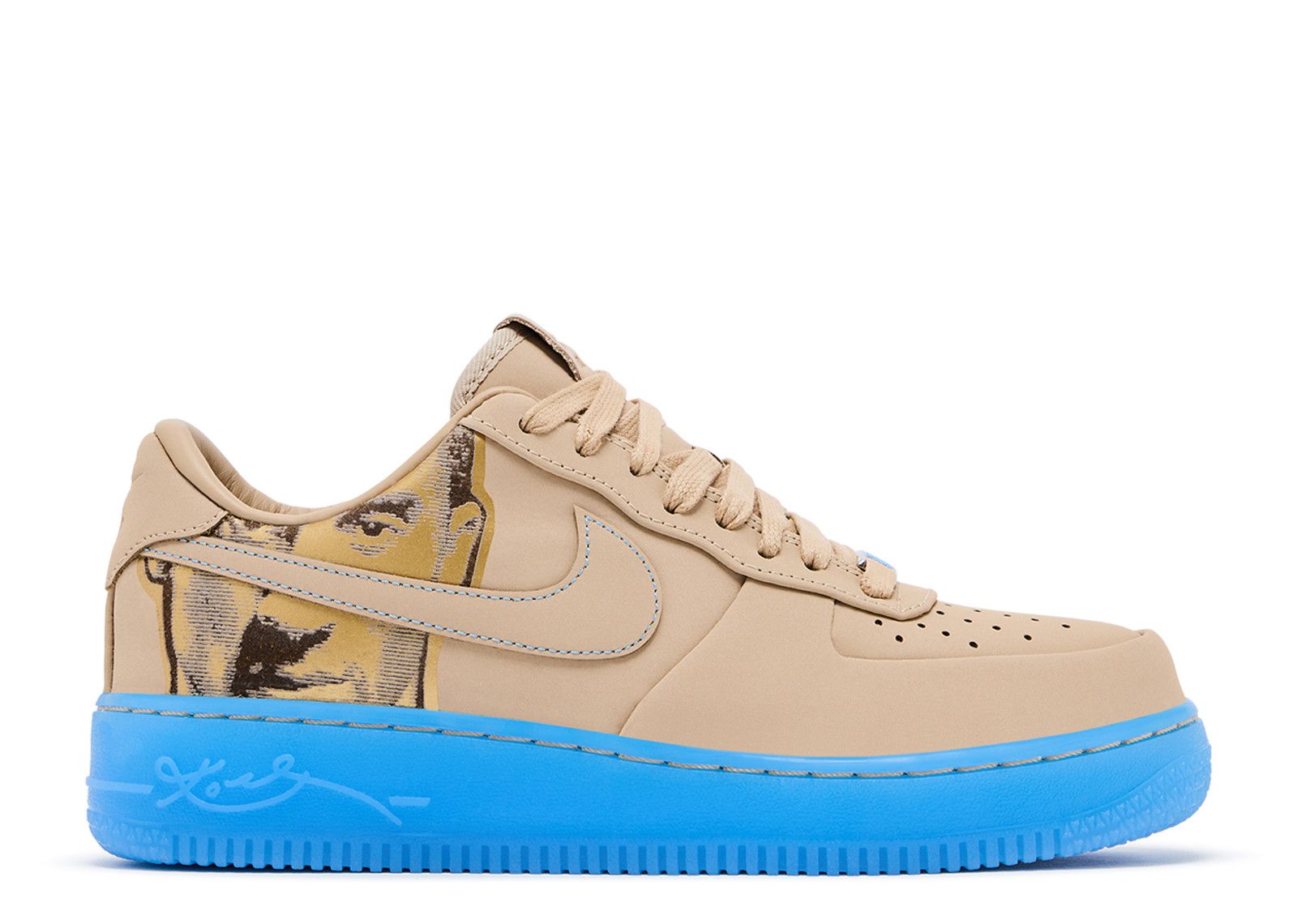 Kobe Bryant X Air Force 1 Low 'Linen' - Nike - IH1018 200 - linen
