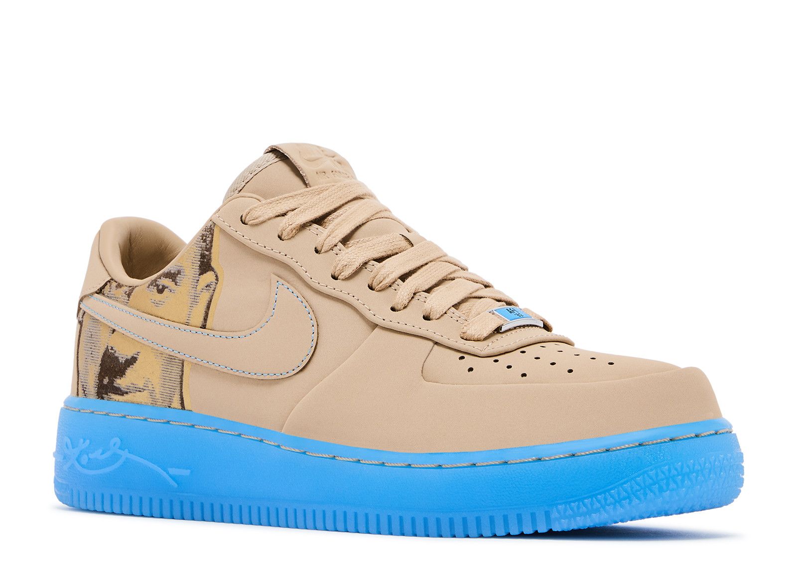 Kobe Bryant X Air Force 1 Low 'Linen' - Nike - IH1018 200 - linen
