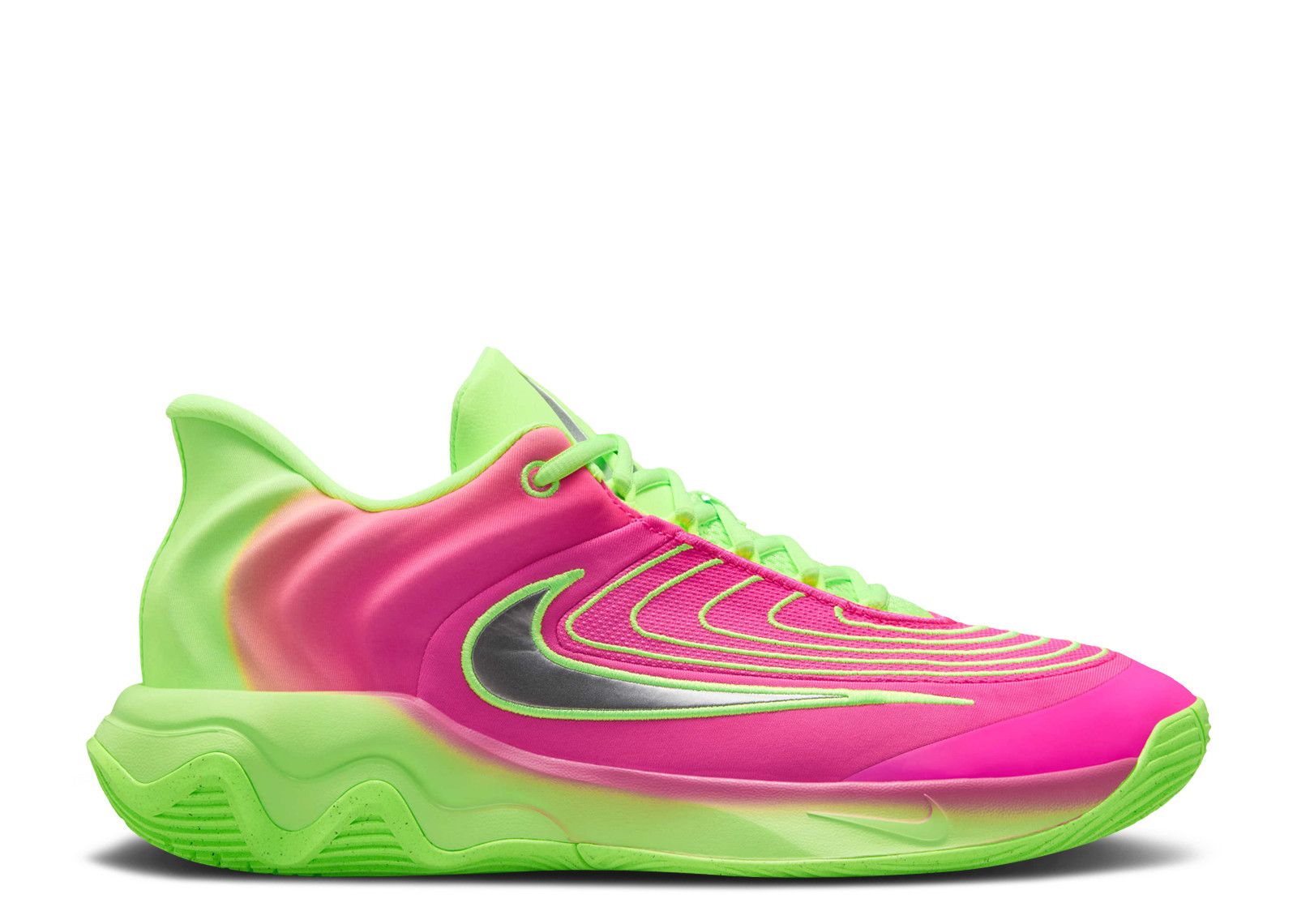 11 MEN\'S NIKE GIANNIS IMMORTALITY 4 LIME BLAST / PINK FQ3680-303 BASKETBALL Nike Giannis Immortality 4 Basketball Shoes (FQ3680-303  main image 2