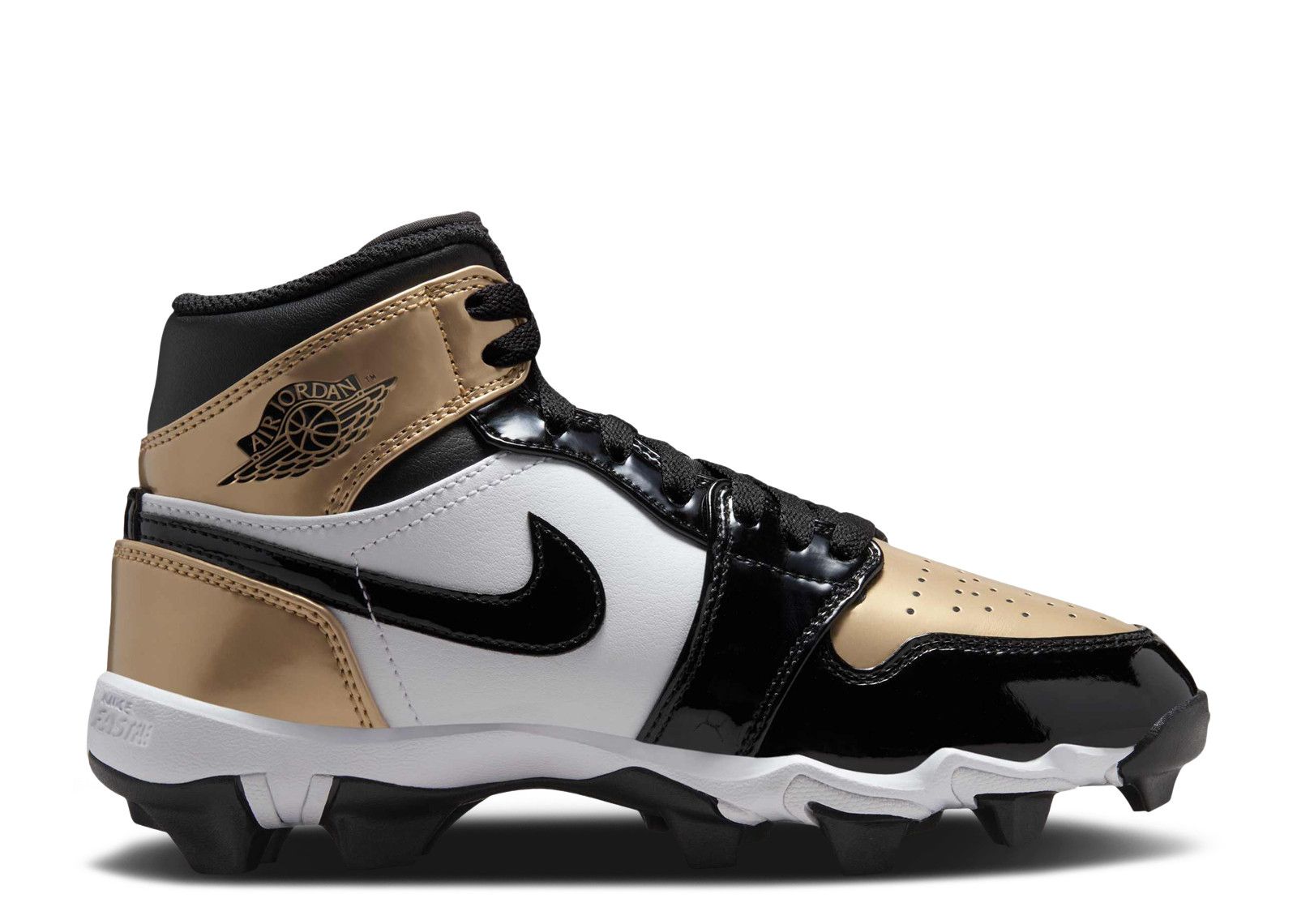 Jordan 1 Mid Cleat GS 'Gold Toe' - Air Jordan - HF6883 701
