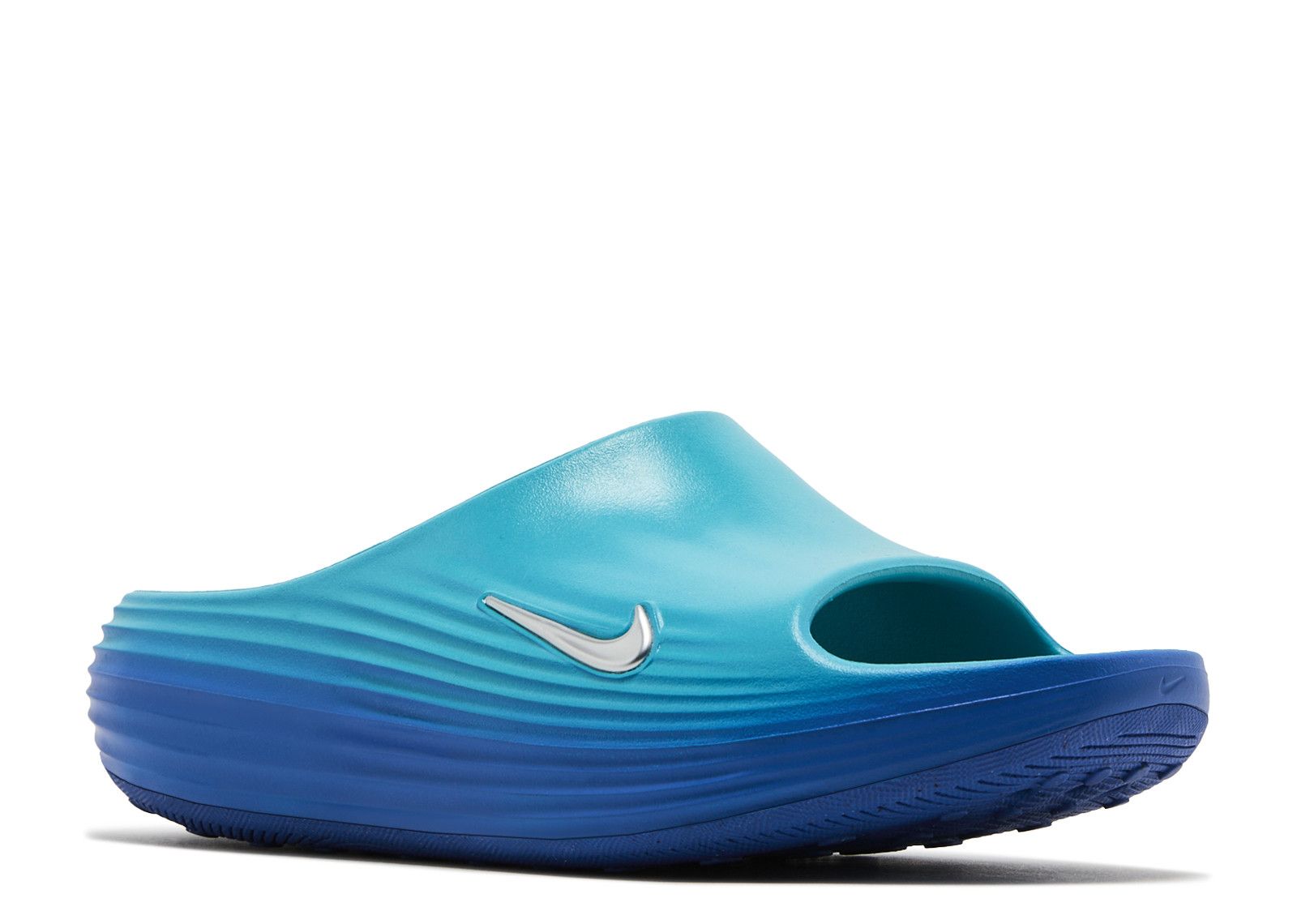 Nike ReactX Rejuven8 Slide HV4479-300 Dusty Cactus Game Royal US
