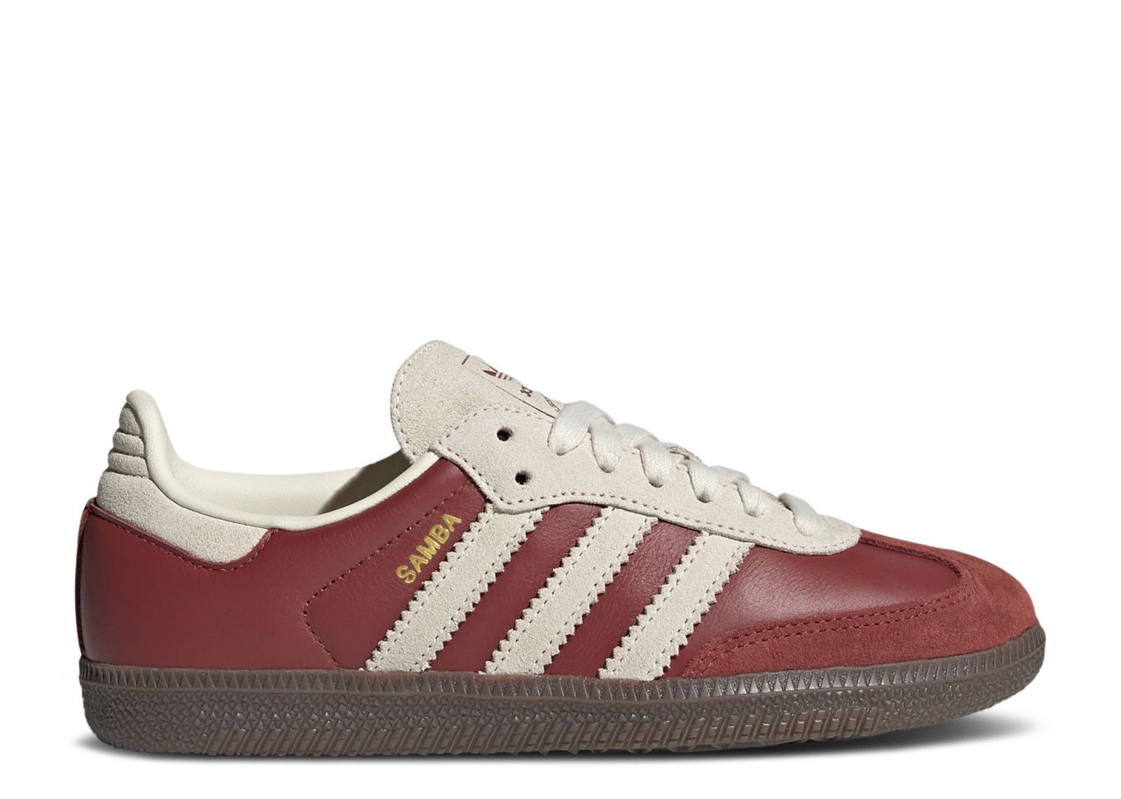 Adidas Samba OG J 'Preloved Ruby Cream White'